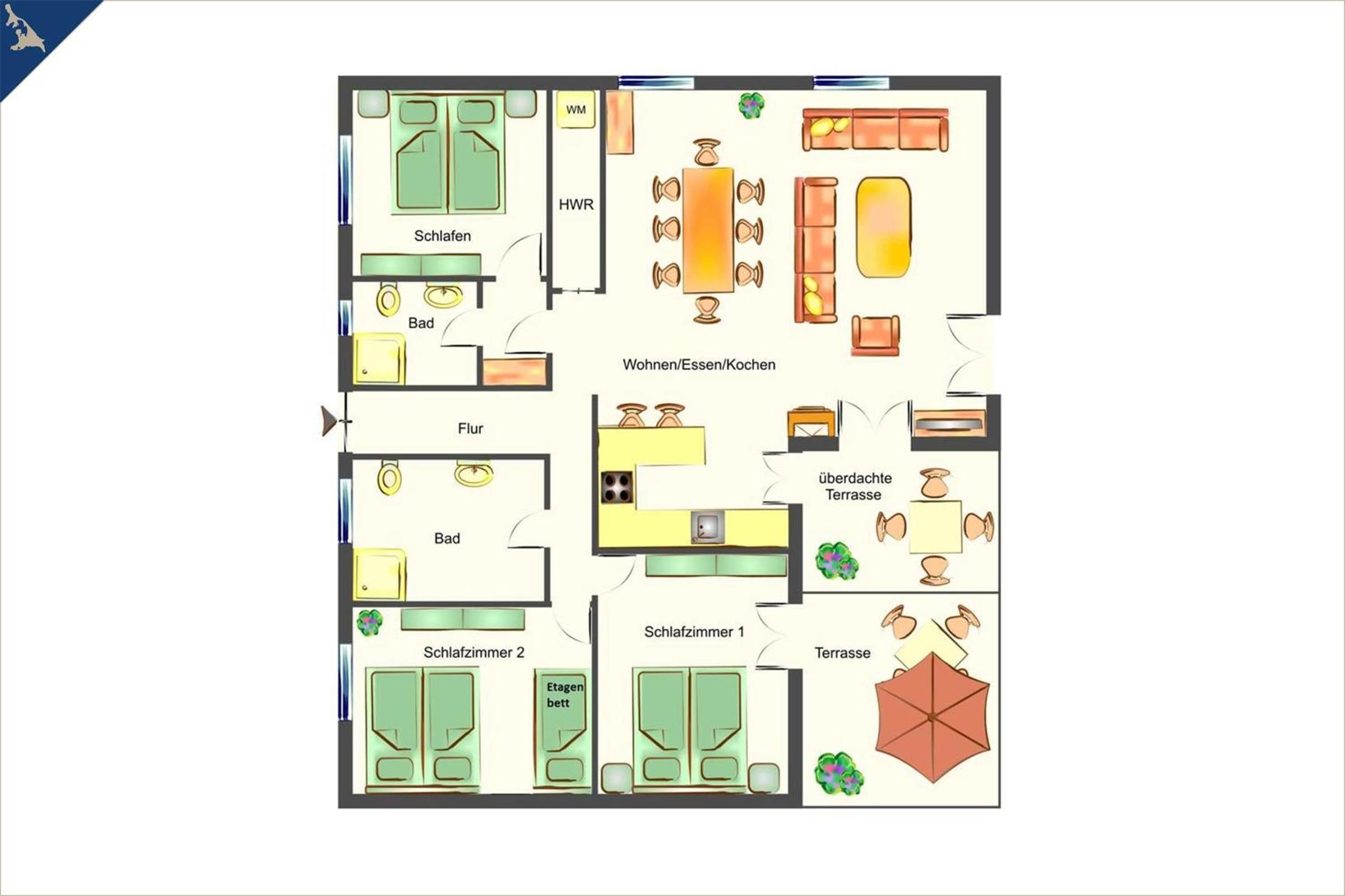Ferienhaus Zirchow 4 view 3