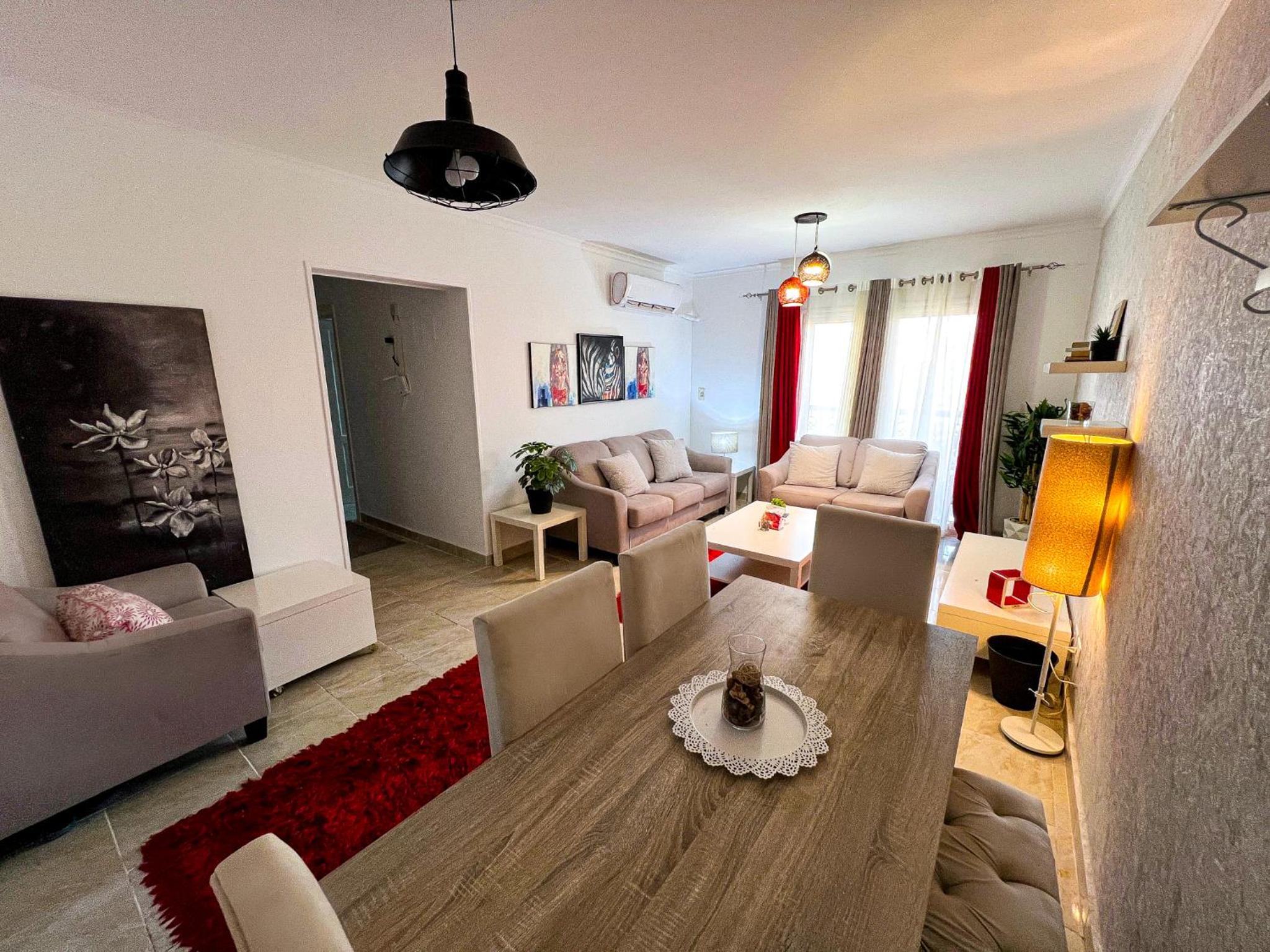 3 bedroom apartment in Rehab city view 4