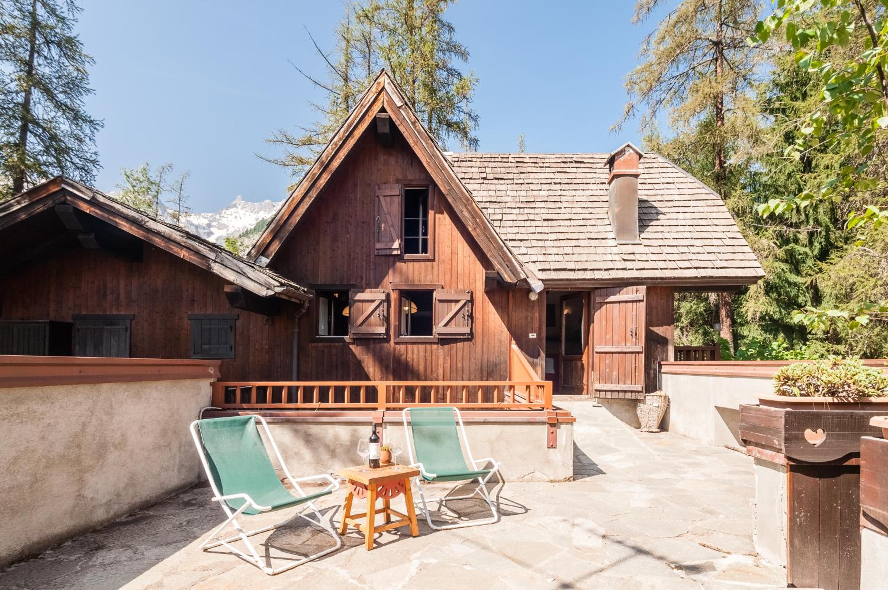 Parcheggio-Camino-8pax - Chalet immerso nella Natura
