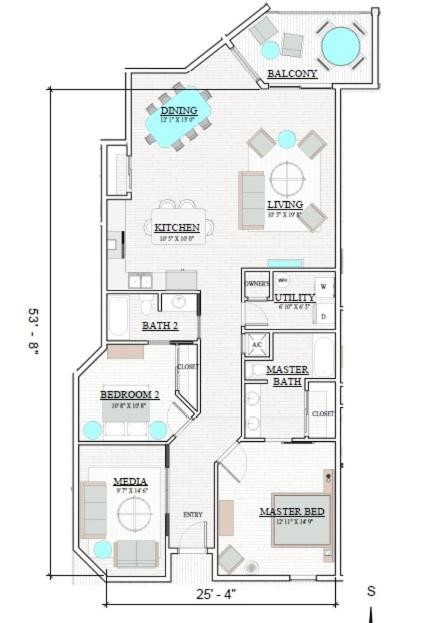 Sea Glass 214 New Condo ON THE BEACH view 4