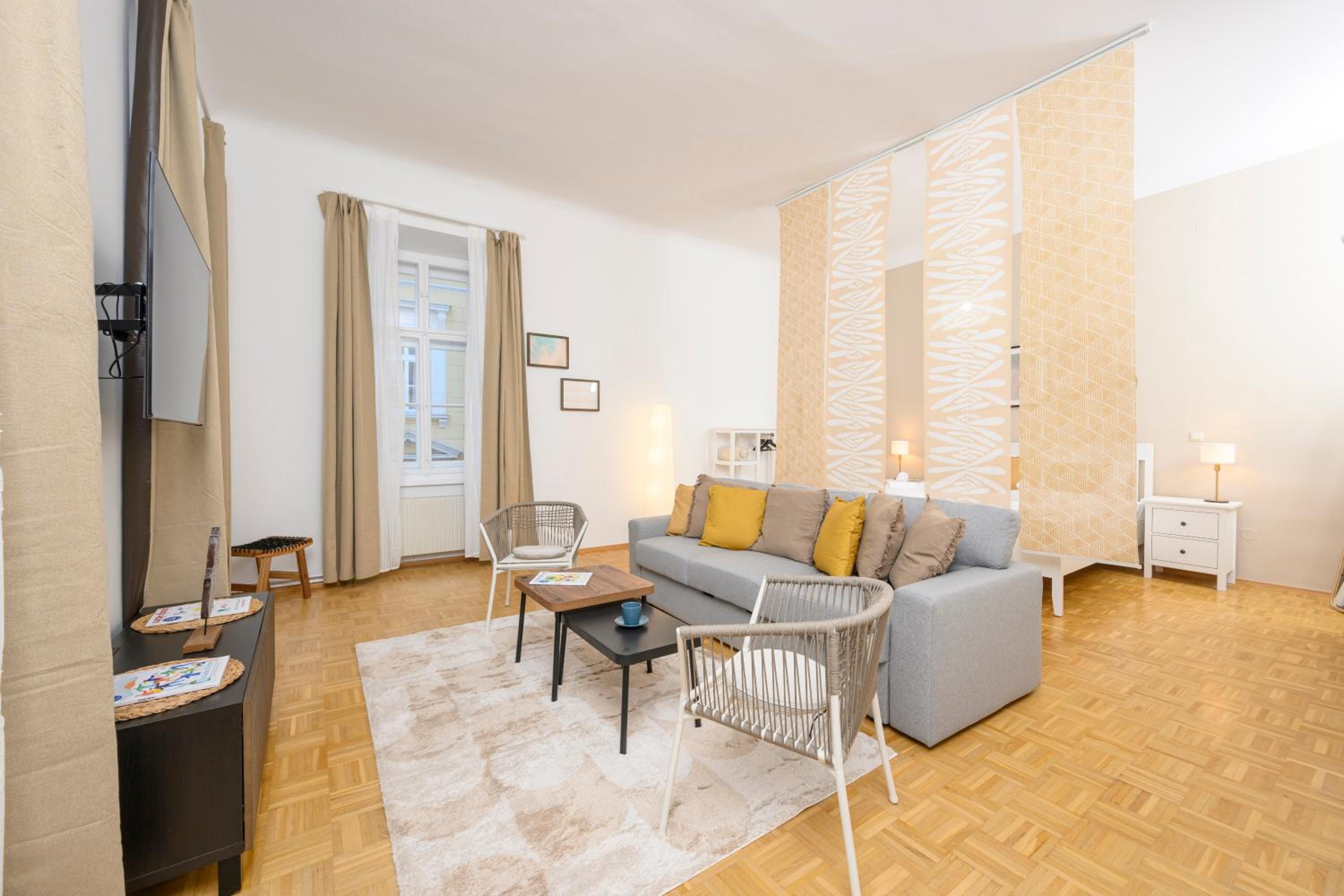 Spacious apartment in Graz for 6 people