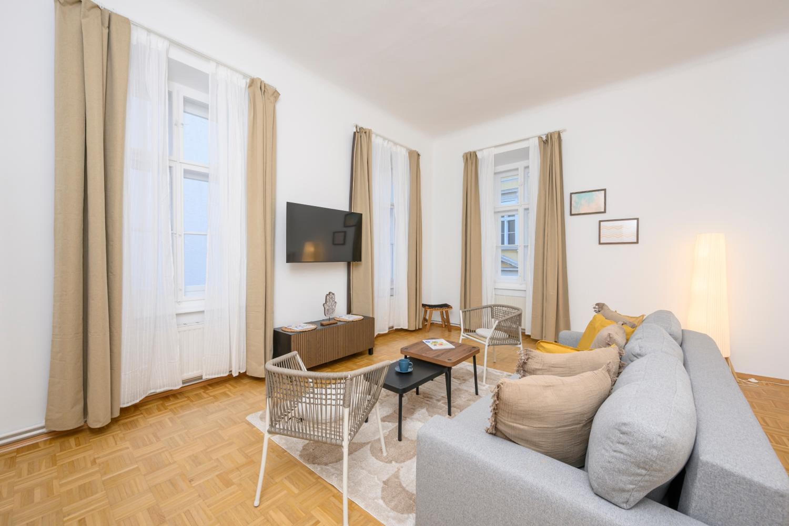 Spacious apartment in Graz for 6 people