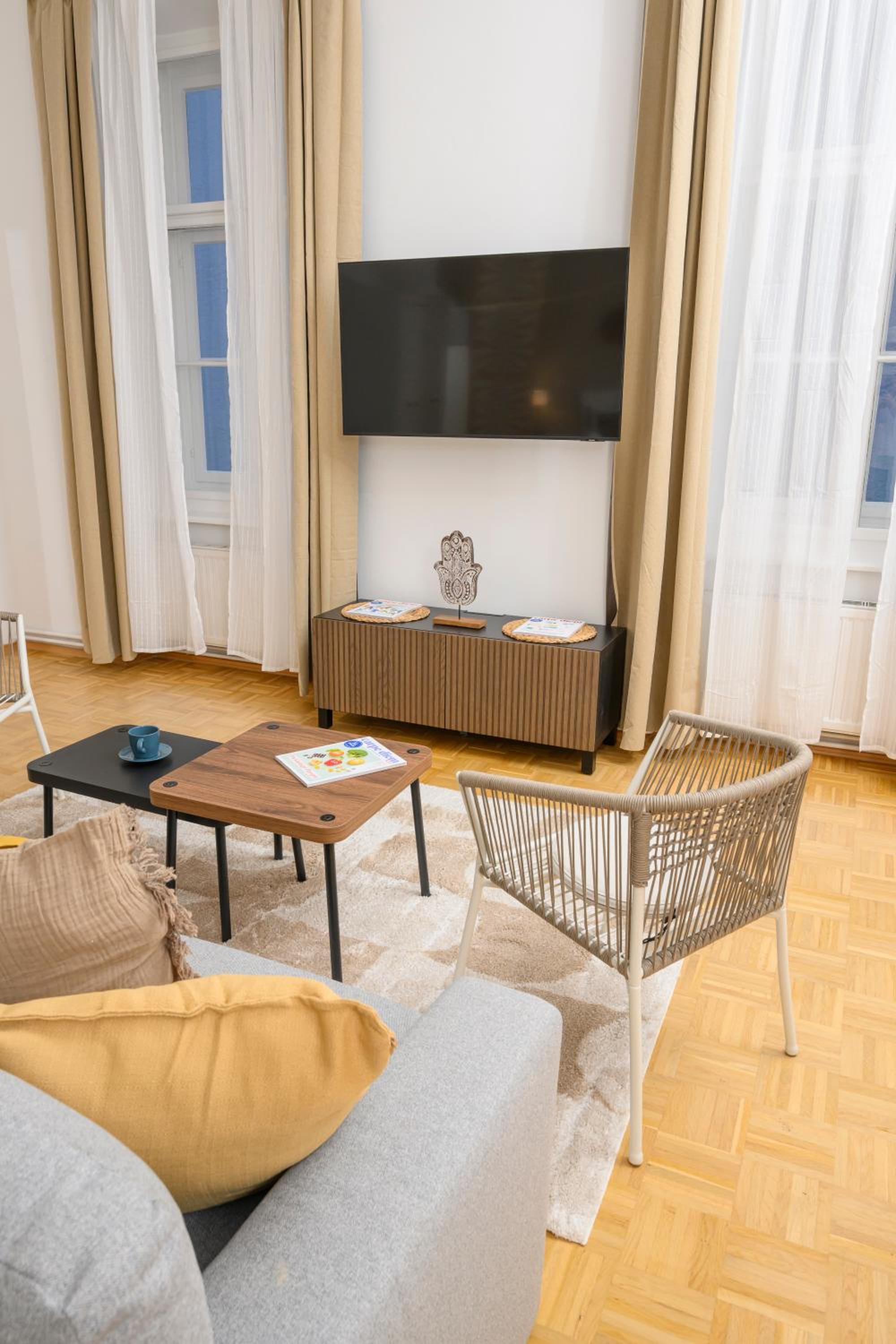 Spacious apartment in Graz for 6 people