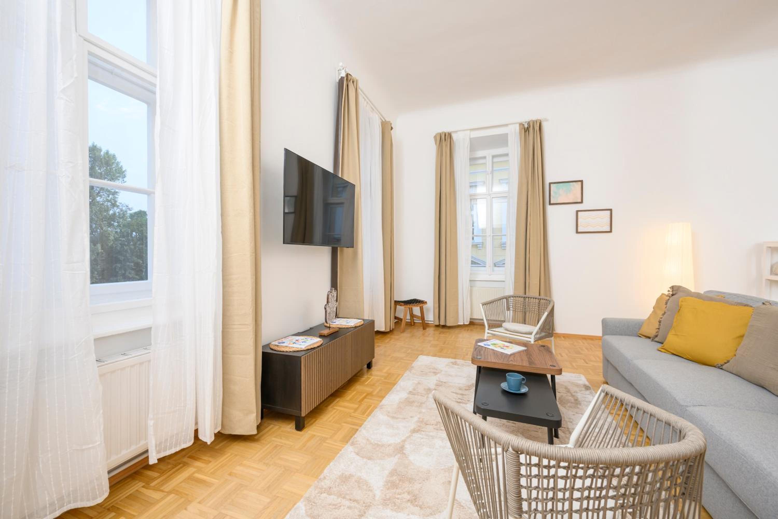 Spacious apartment in Graz for 6 people