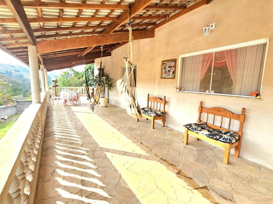Chácara Piscina, Campo e fogueira