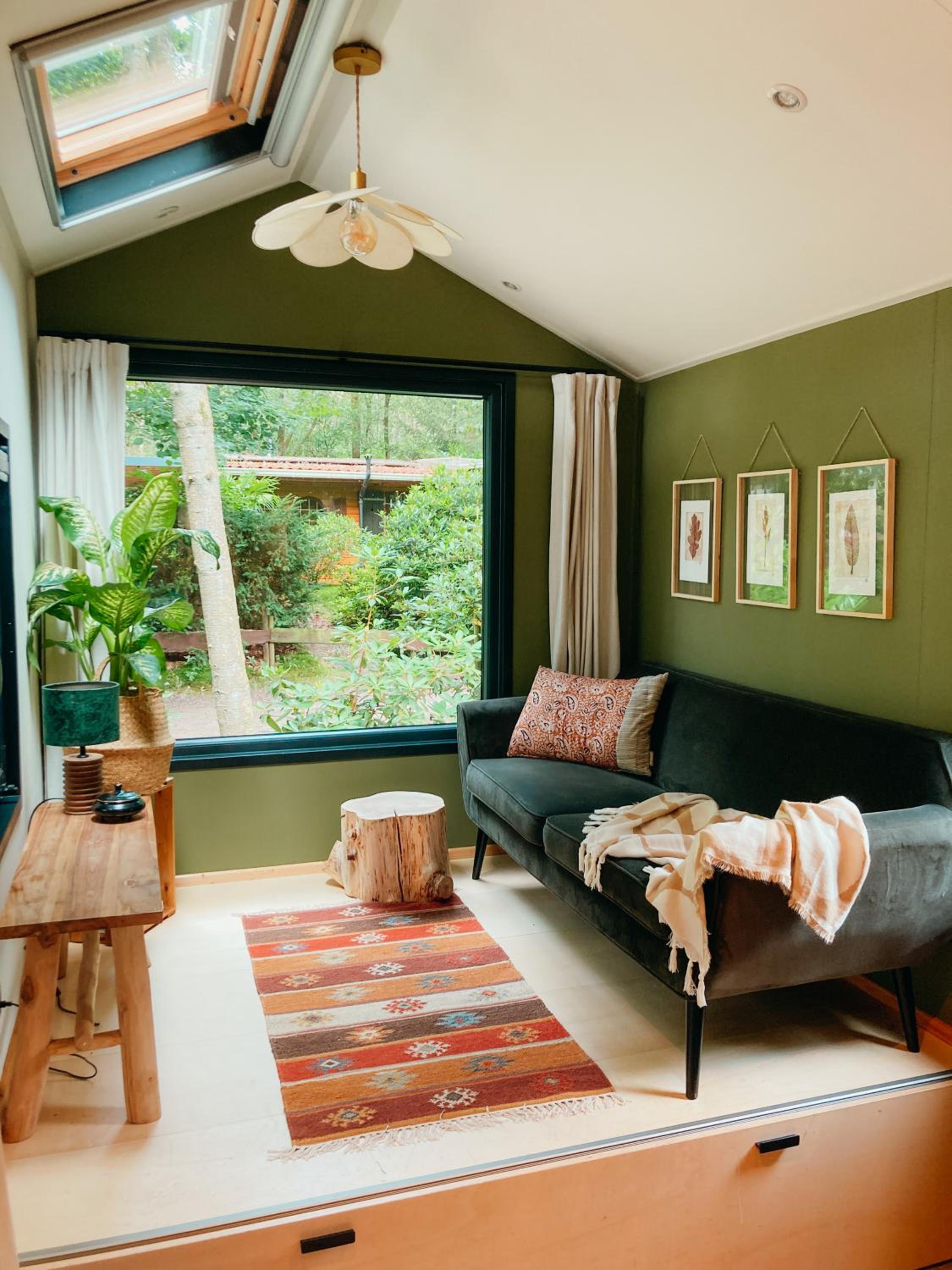 Sfeervol Tiny House in het Bos view 5