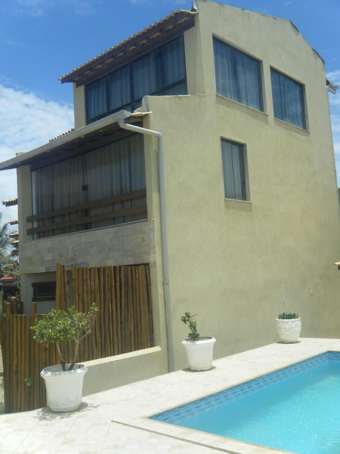 Casa de praia com piscina em Stella Maris na Praia do Flamengo