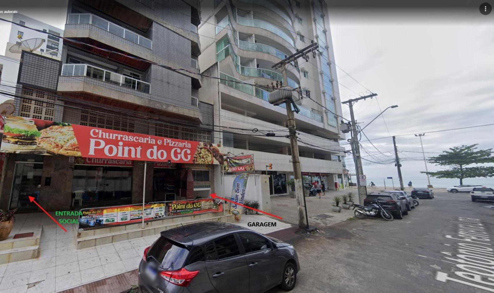 Apartamento pé na areia Praia do Morro