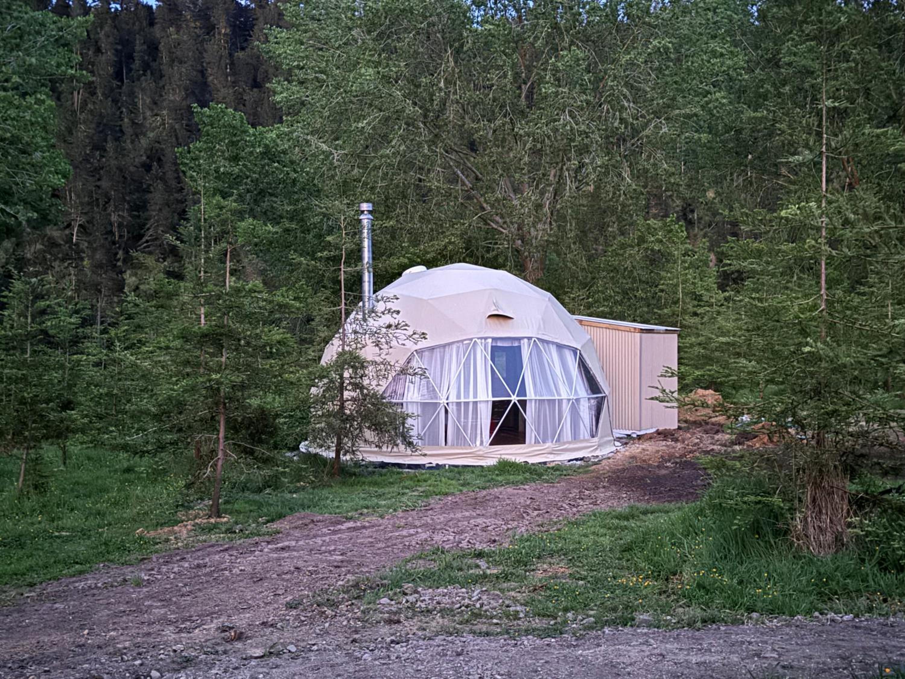 Takahuri Glamping Domes view 2