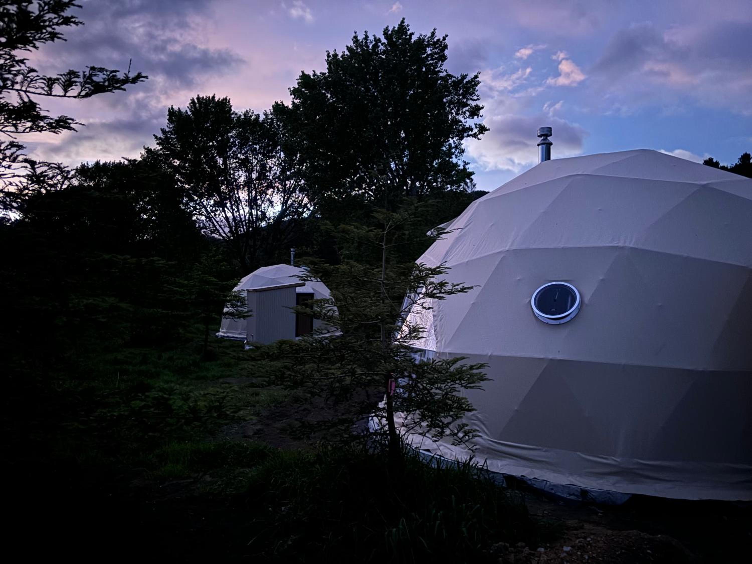 Takahuri Glamping Domes view 3