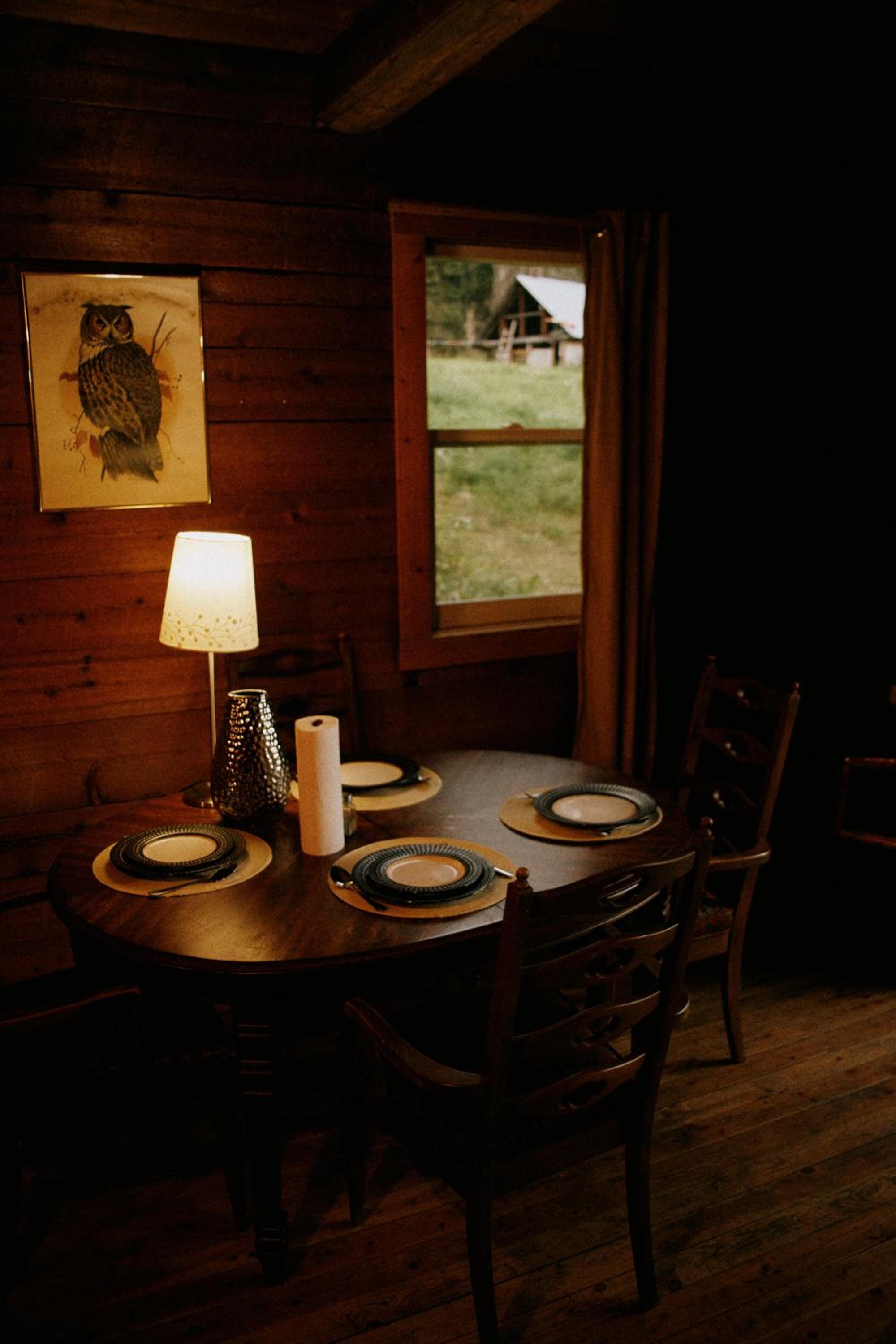 Rustic Woodland Cabin at Beaverfoot