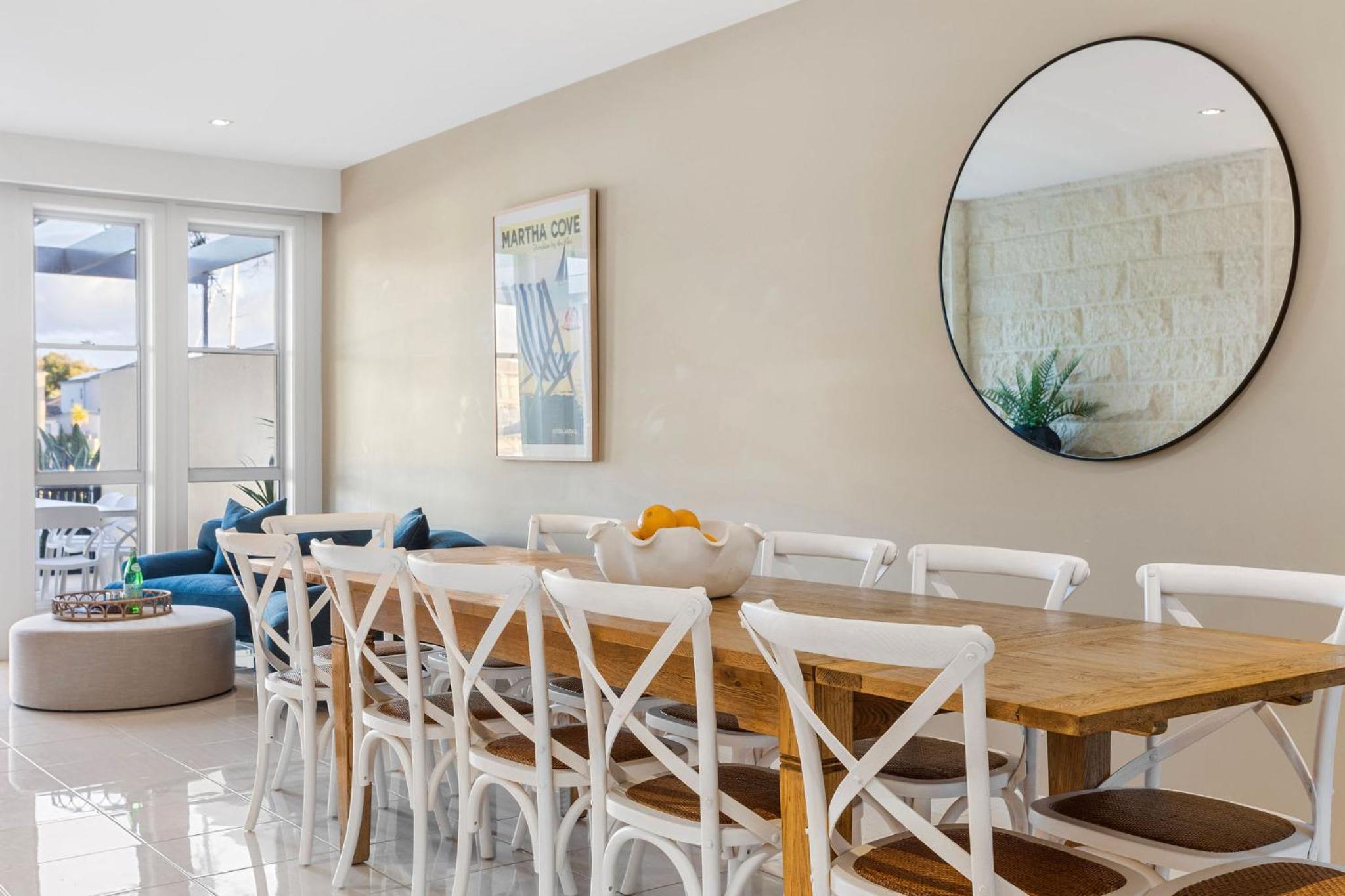 Waterfront Martha Cove Getaway 250m from beach