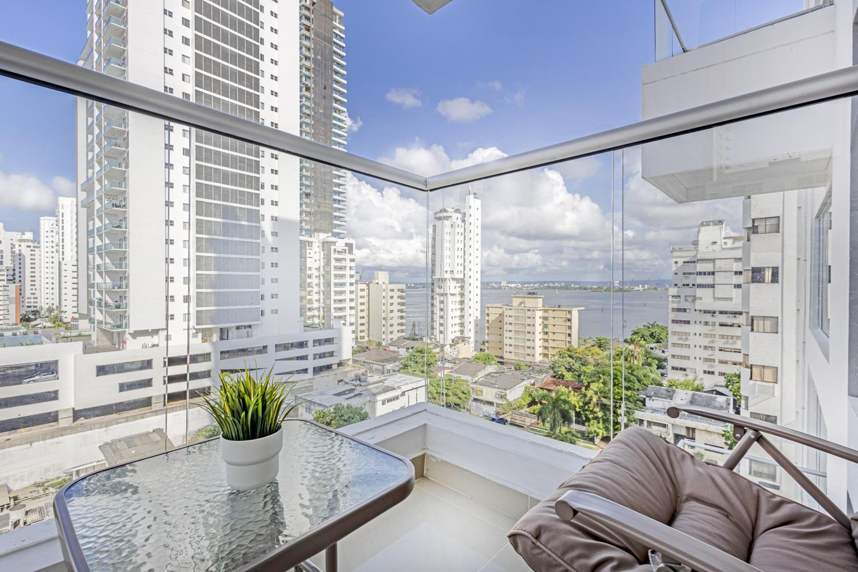 Bocagrande Duplex Sunrise - con vista panorámica