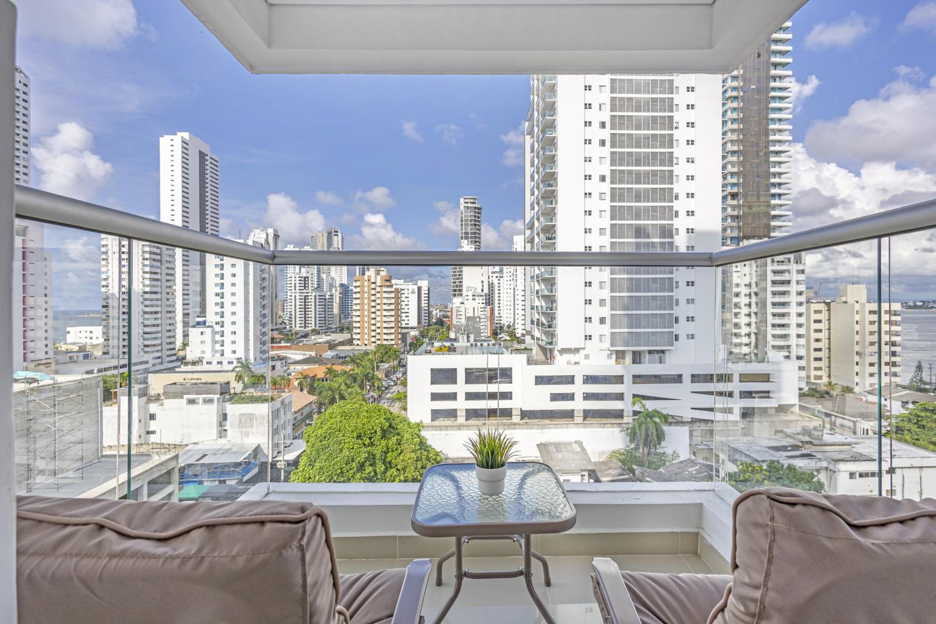 Bocagrande Duplex Sunrise - con vista panorámica