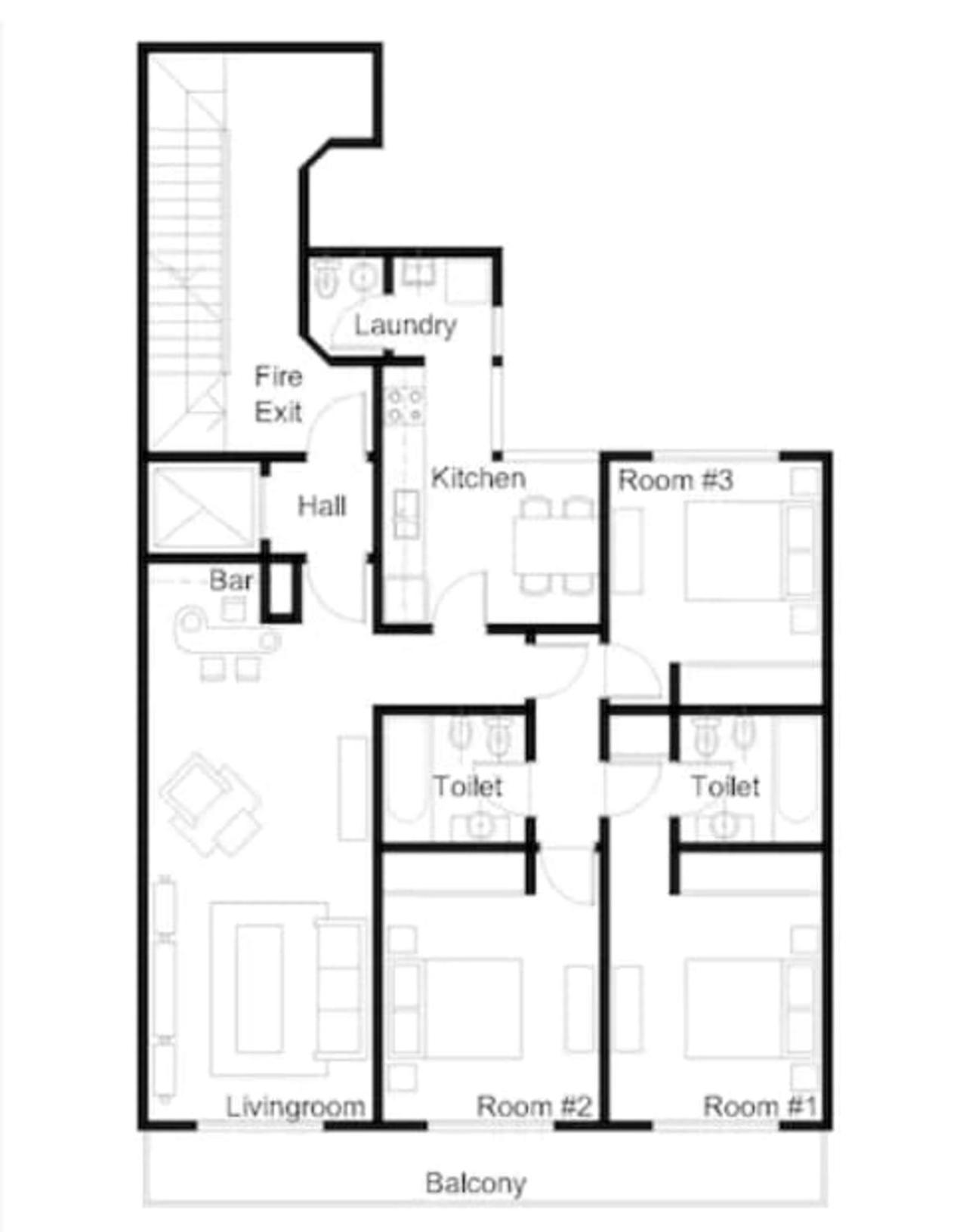 Fliphaus Ravignani 2257 - 3 Bd Palermo Hollywoo