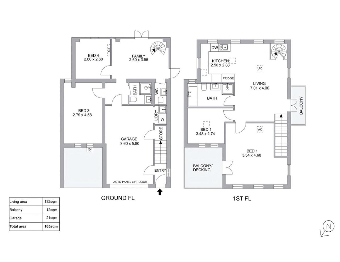 Walk to Adelaide Oval, 4-Bedroom Home with Parking