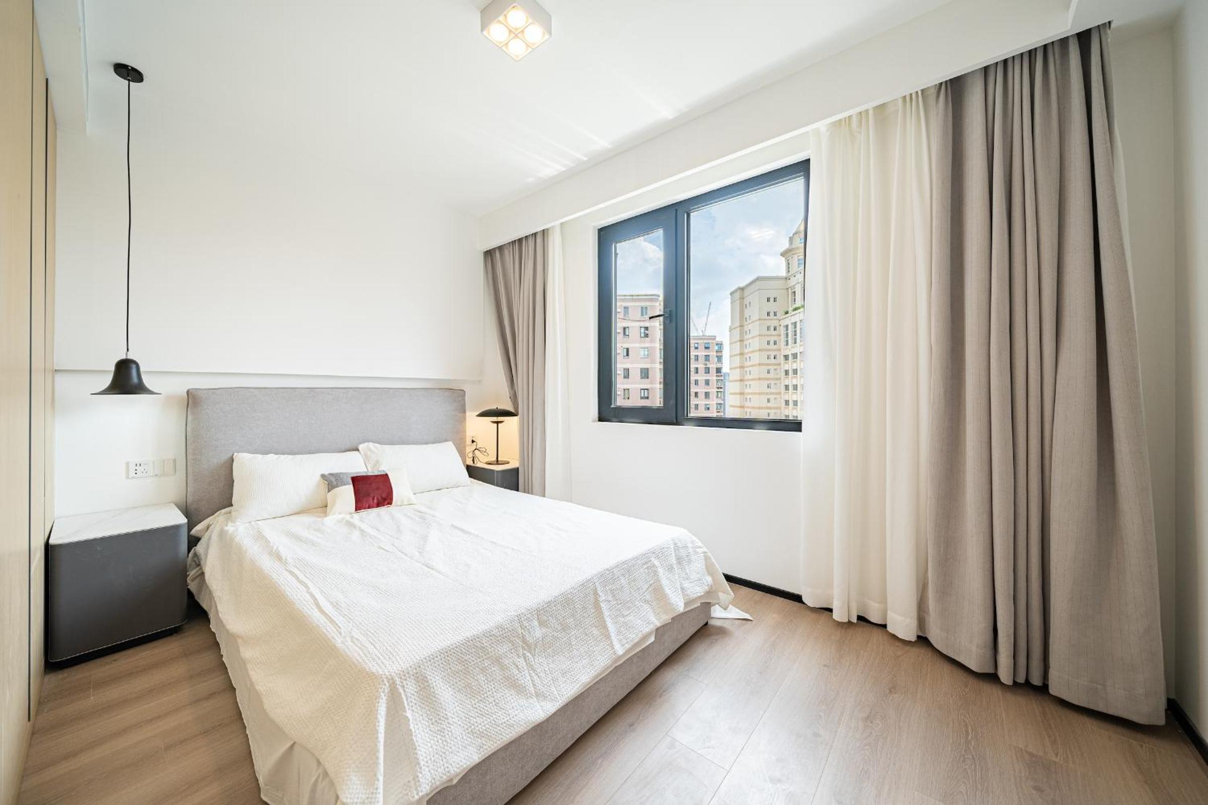 Modern 3brs wis CAC&Fheating,near Jing'an Temple