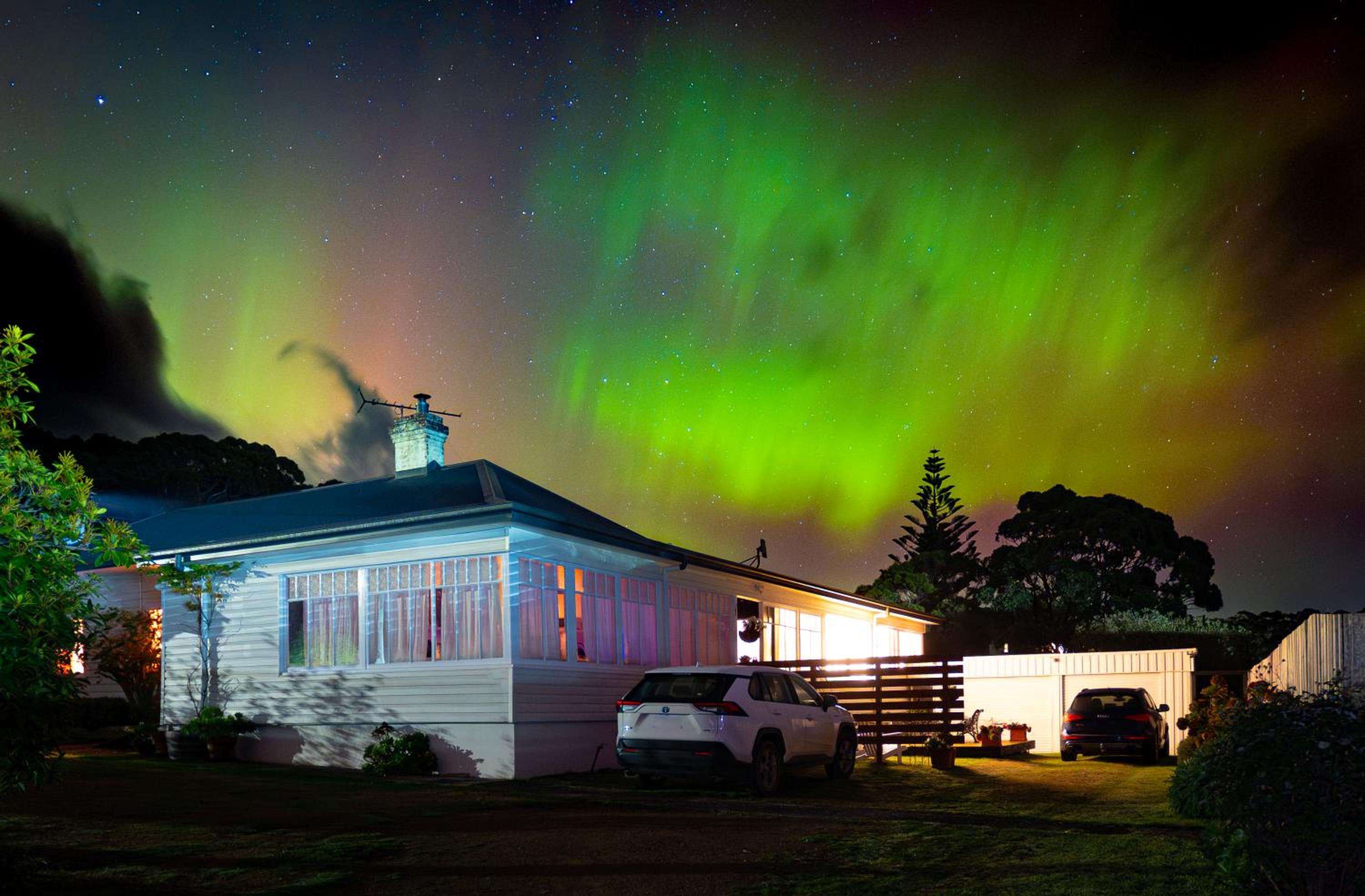 Ocean beach front, 3 Capes Cottage.