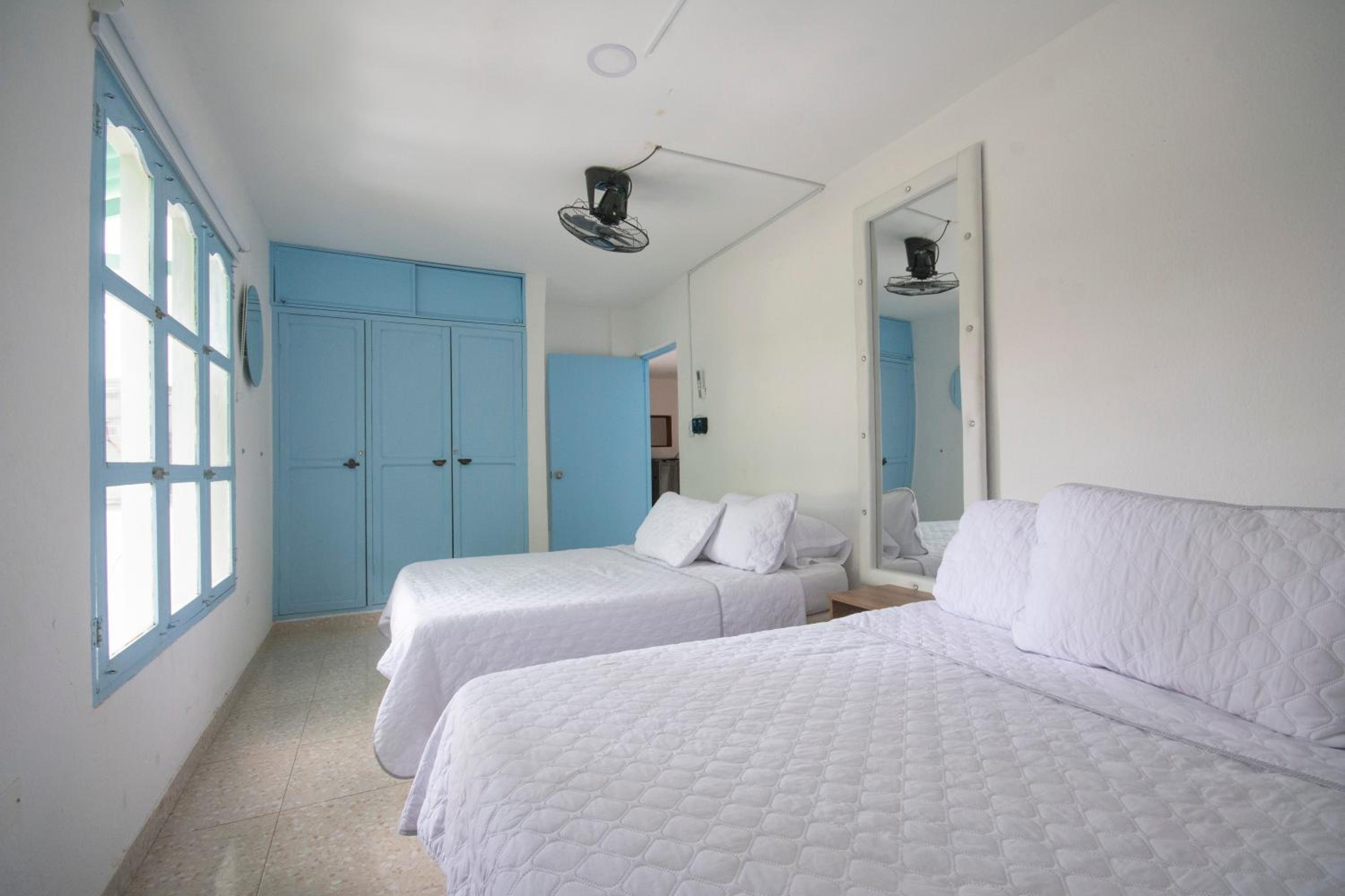 Verano Azul - Confortable apartamento completo con ubicación preferencial - Bahia de Manga - a un paso del centro histórico y Getsemaní