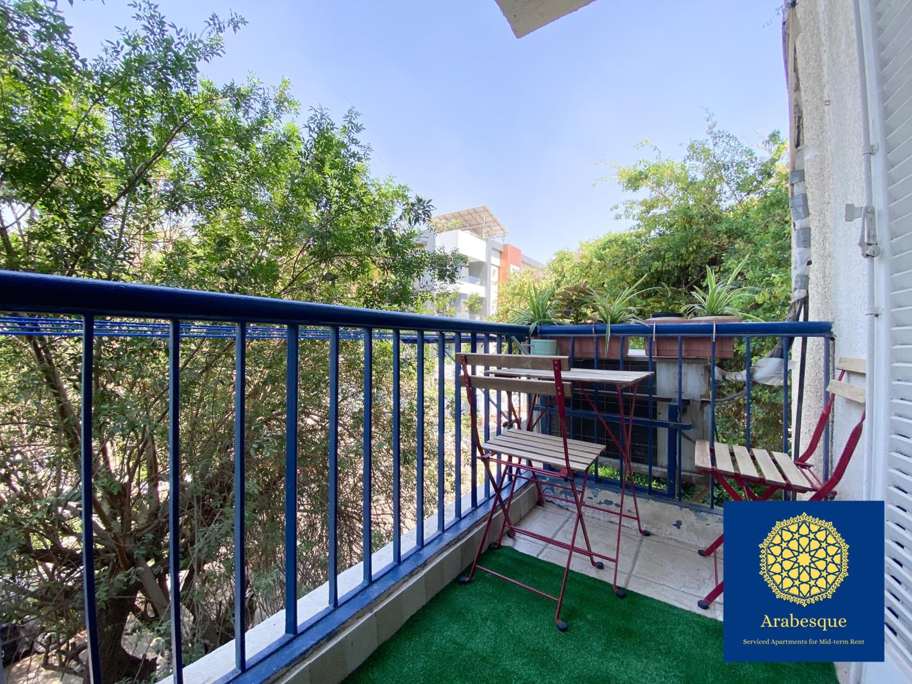 Azure heaven-Cozy Retreat 2BR Apartment in Green Maadi