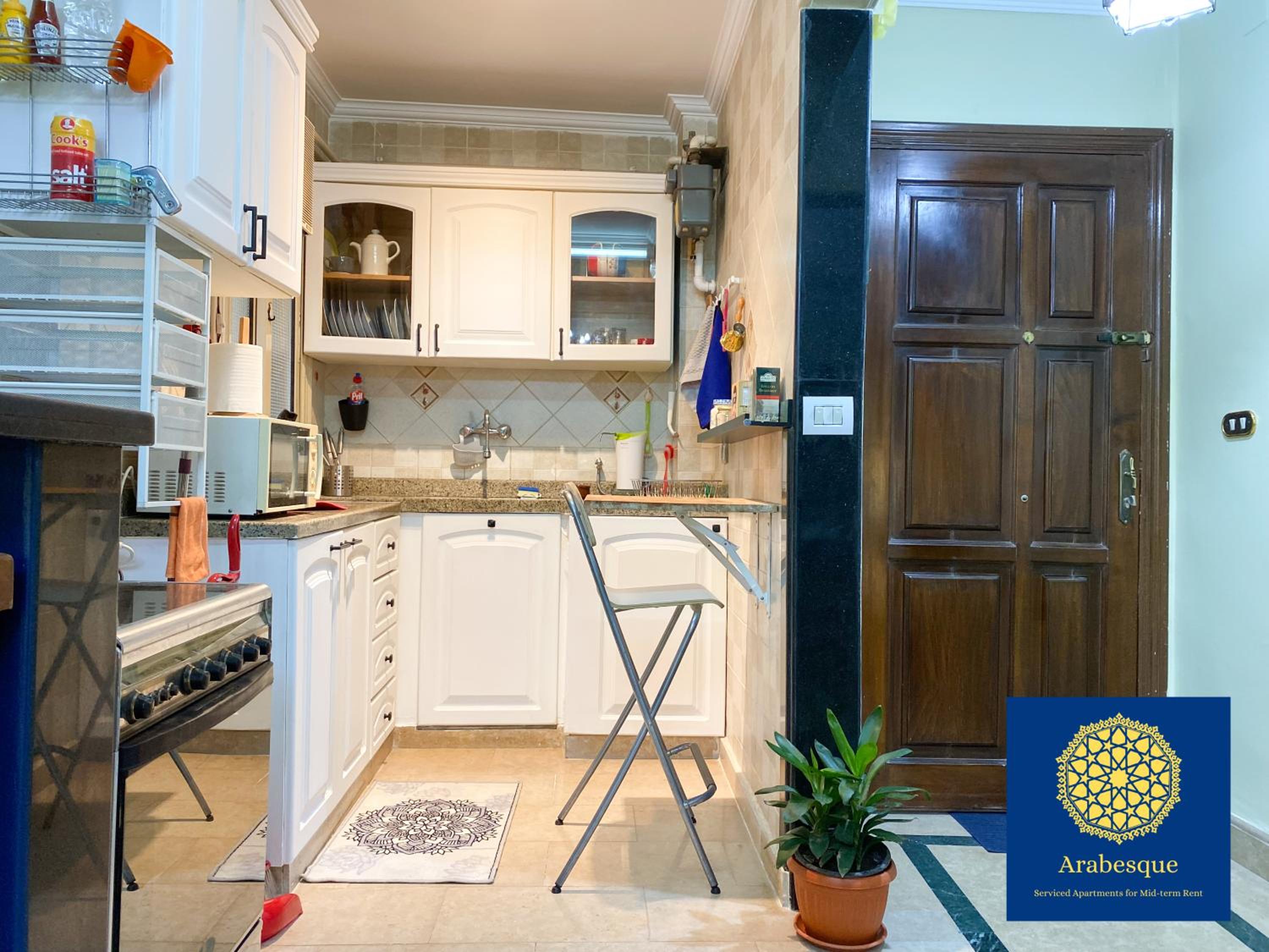 Azure heaven-Cozy Retreat 2BR Apartment in Green Maadi