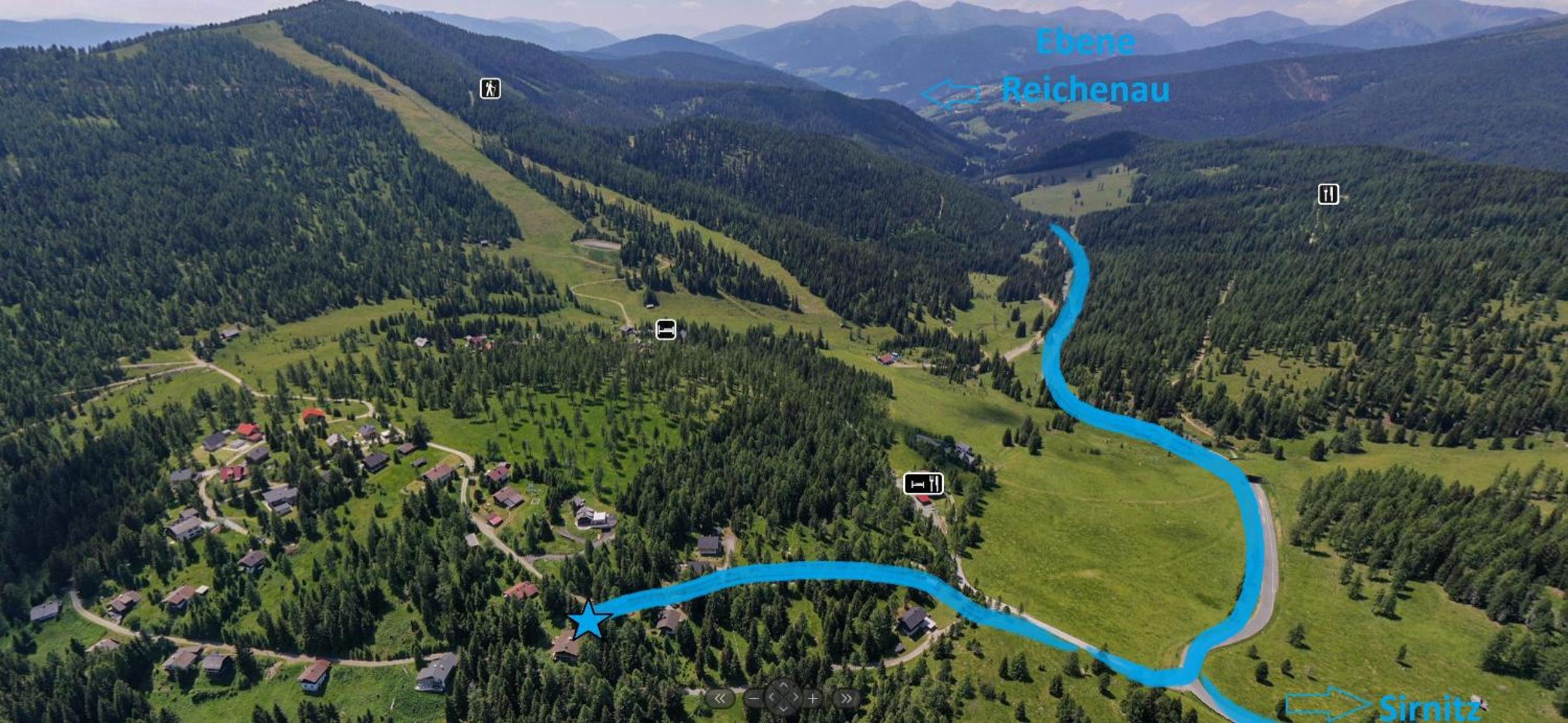 Chalet Alpl - Ferienwohnung Waldblick mit Sauna, Kamin & Whirlwanne
