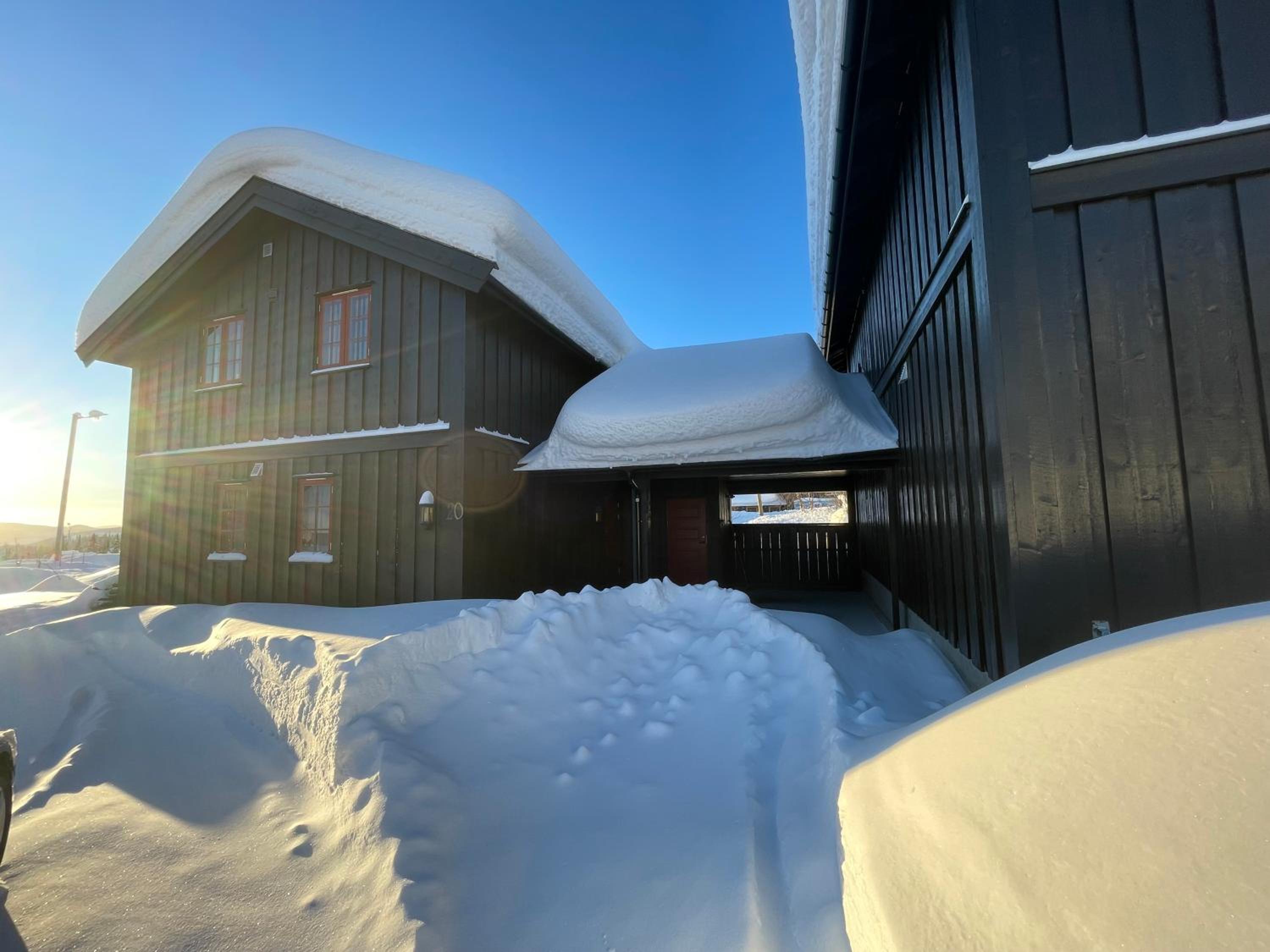 Modern Retreat By Beitostølen Ski Stadium view 4