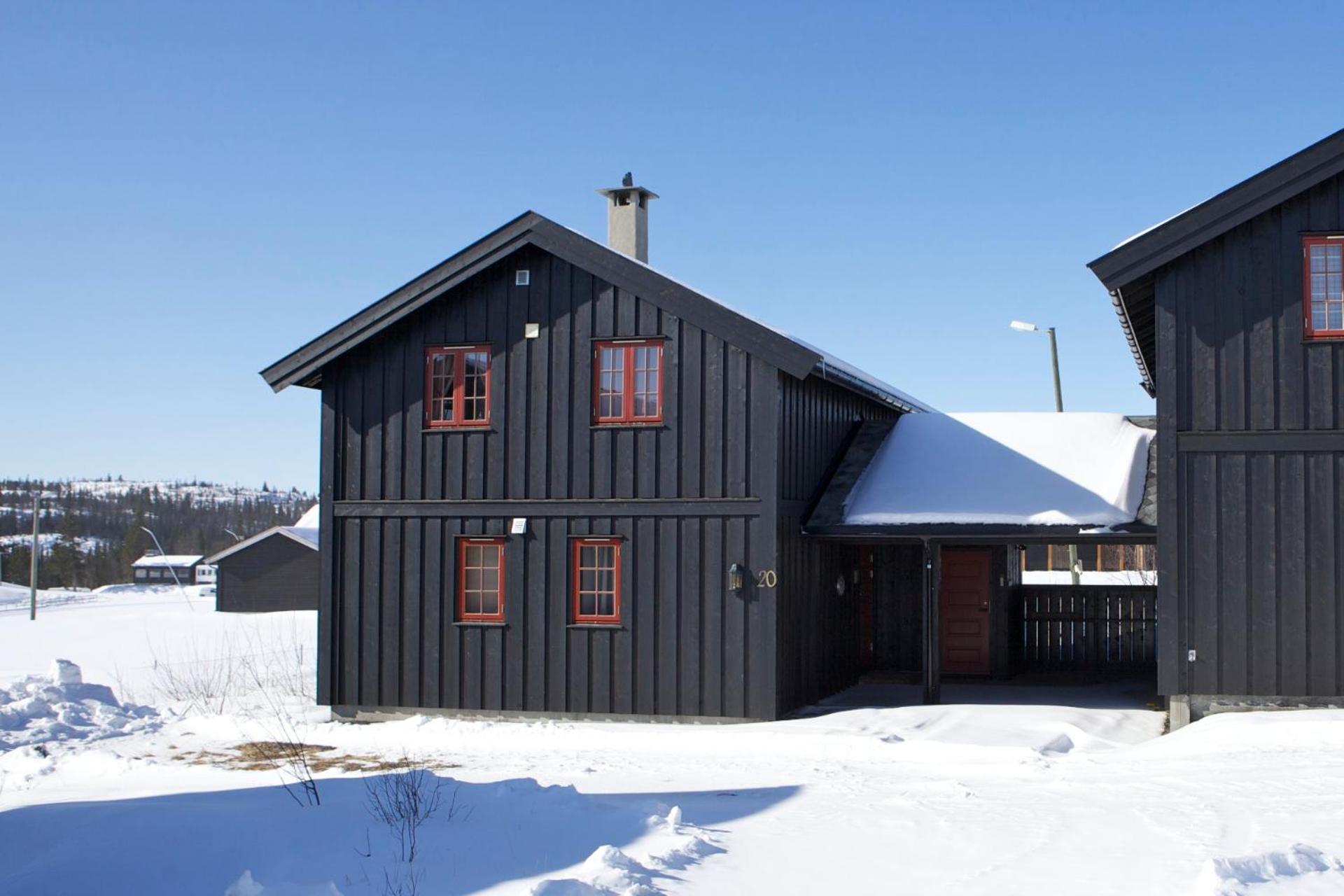Modern Retreat By Beitostølen Ski Stadium view 5