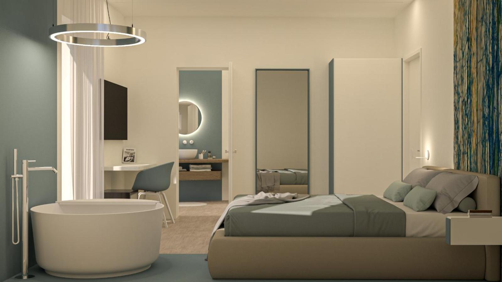 hotel room