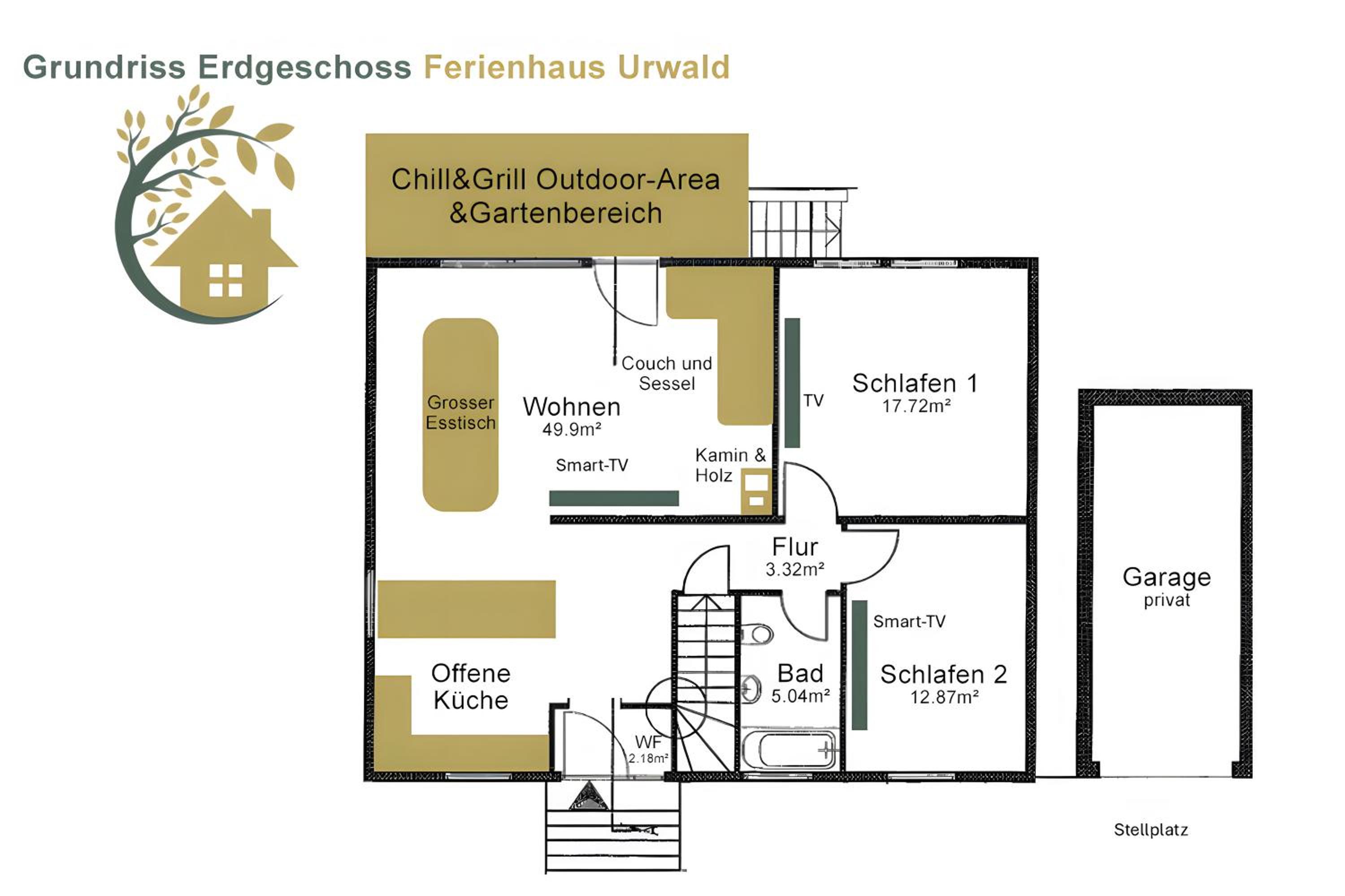 Ferienhaus Urwald