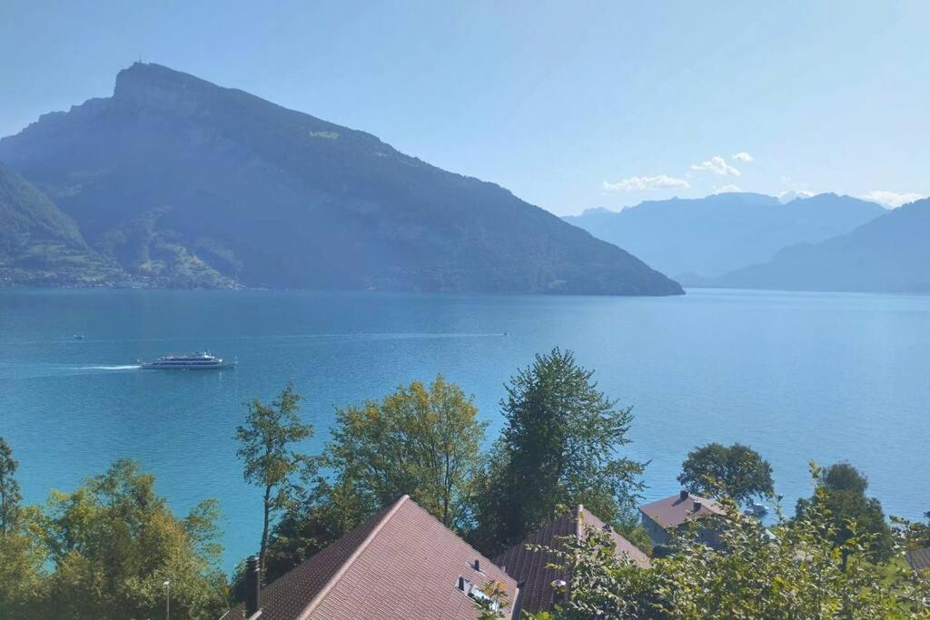 Ruhiges Studio mit Aussicht fast bis nach Interlaken
