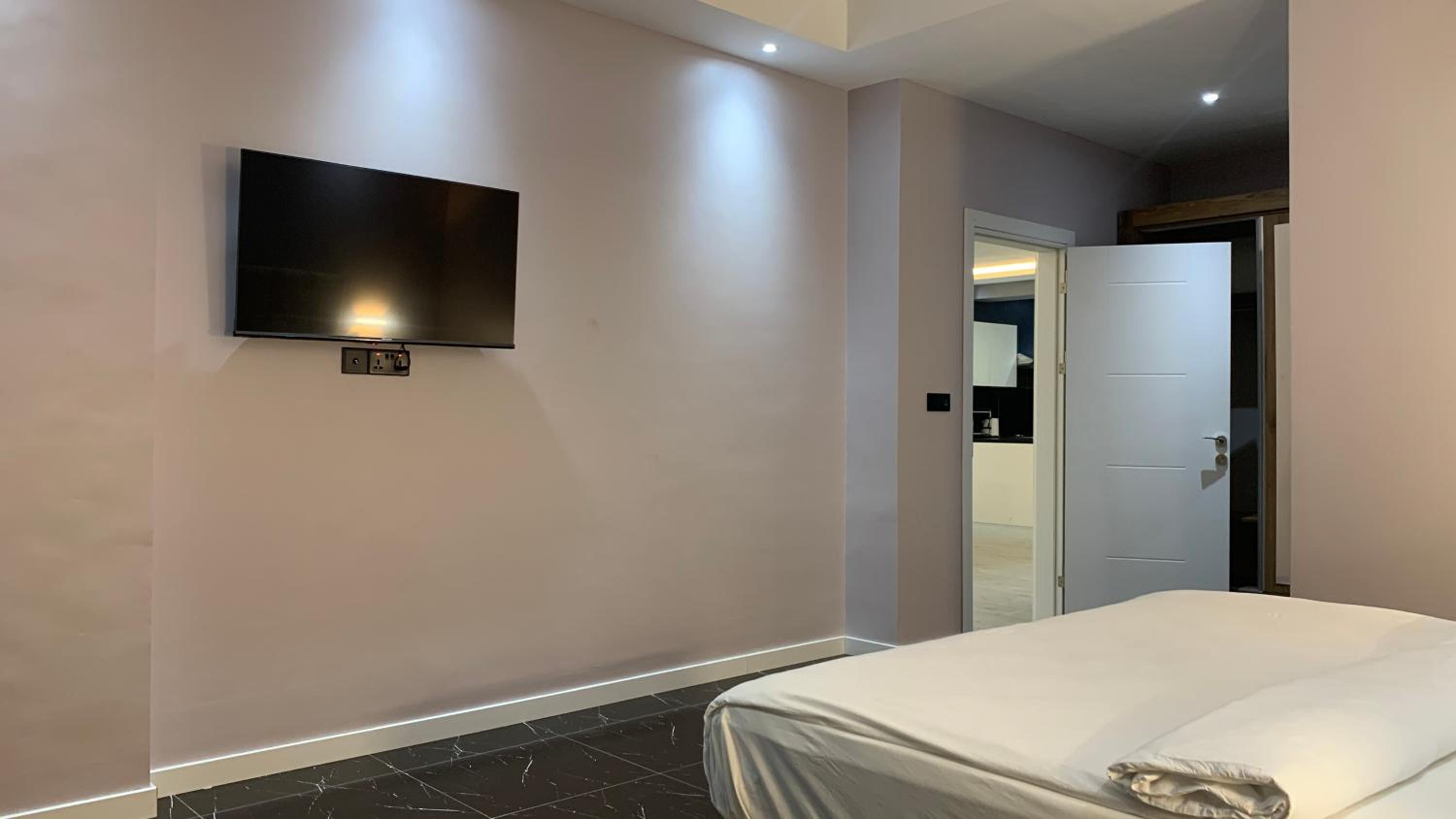 Premium appart avec piscine et vue sur la ville
