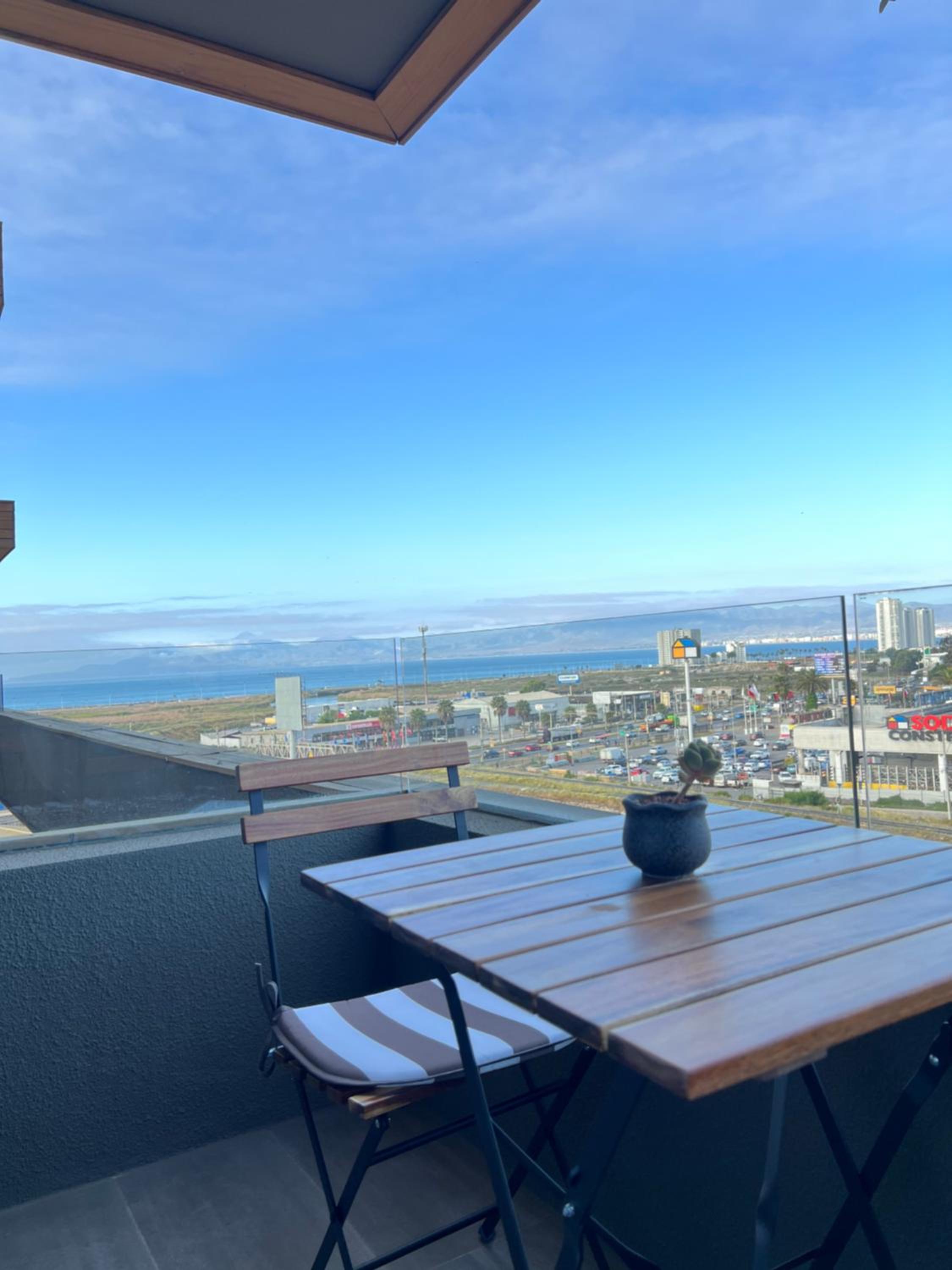 Departamento con vista a la bahía Céntrico y acogedor
