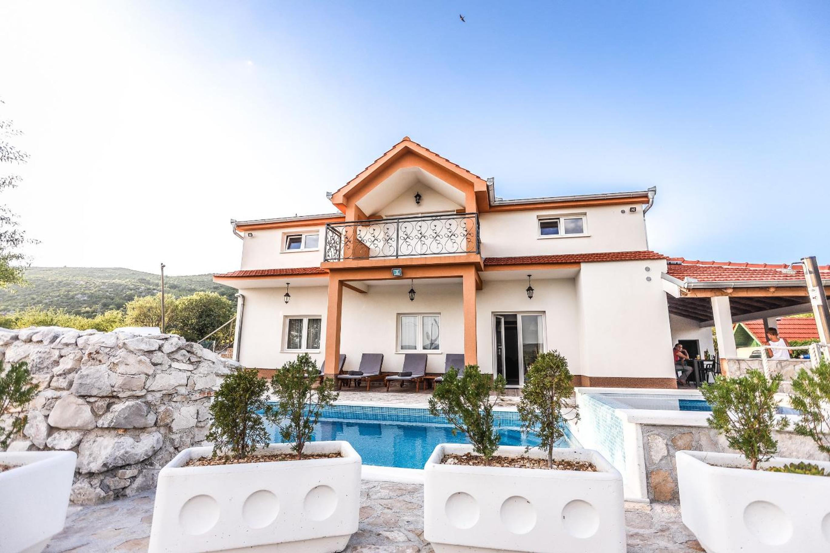Secluded Holiday Home with Pool and Hot Tub view 3