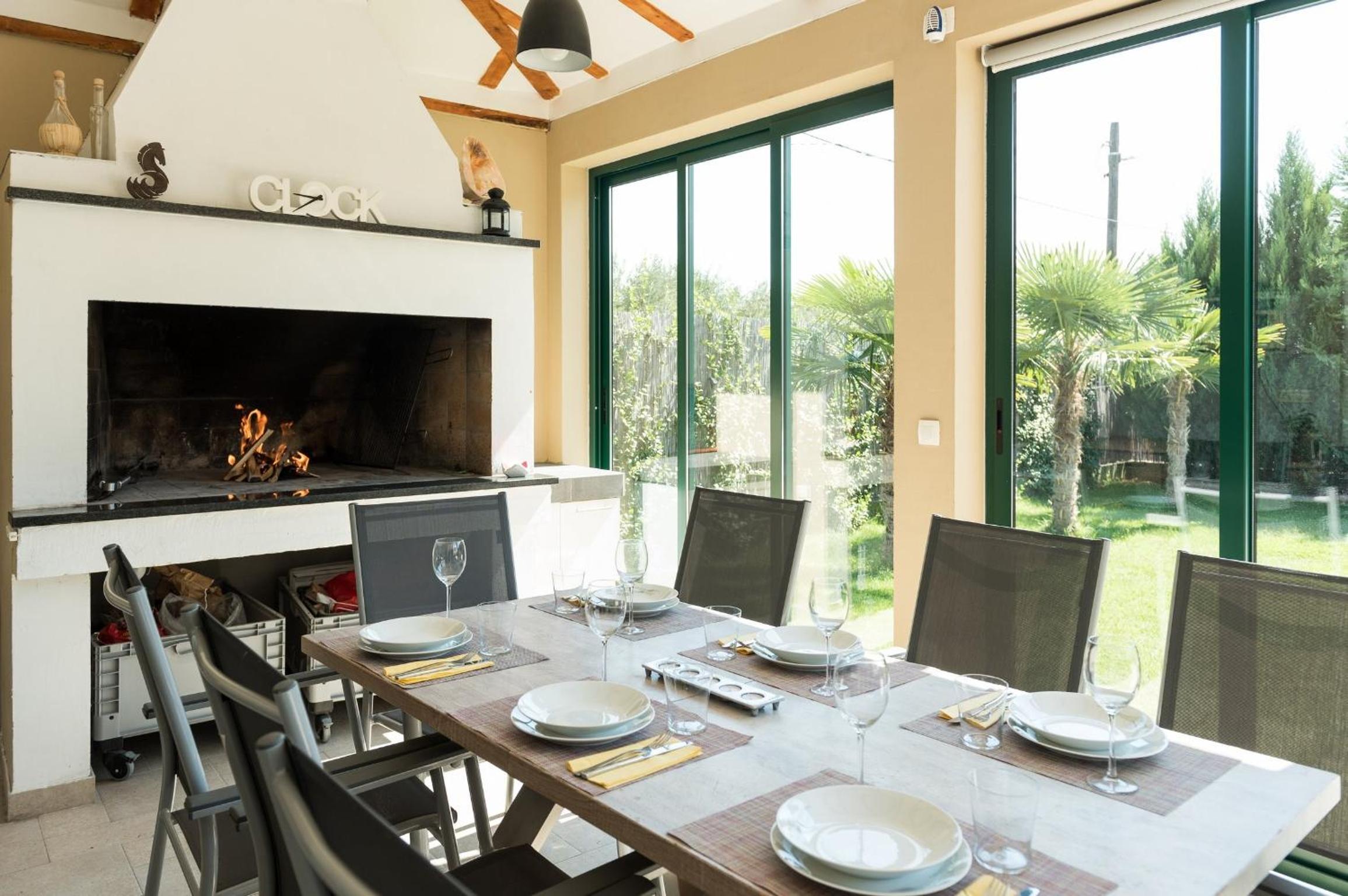 Luxury Villa with Heated Pool, Terrace, and Outdoor Amenities for Relaxation
