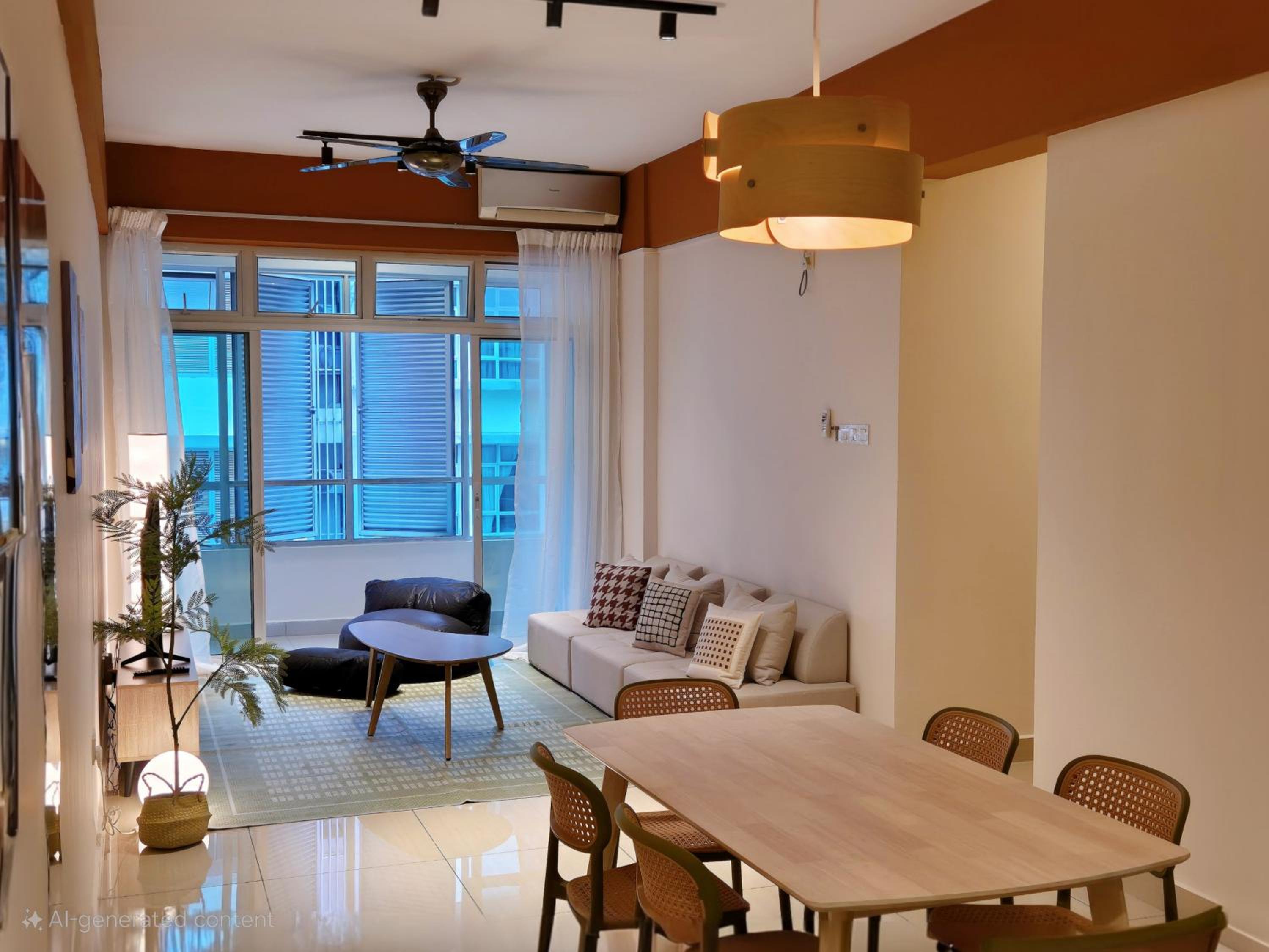 Walking Distance to Mount Austin - 6 pax Newly Renovated