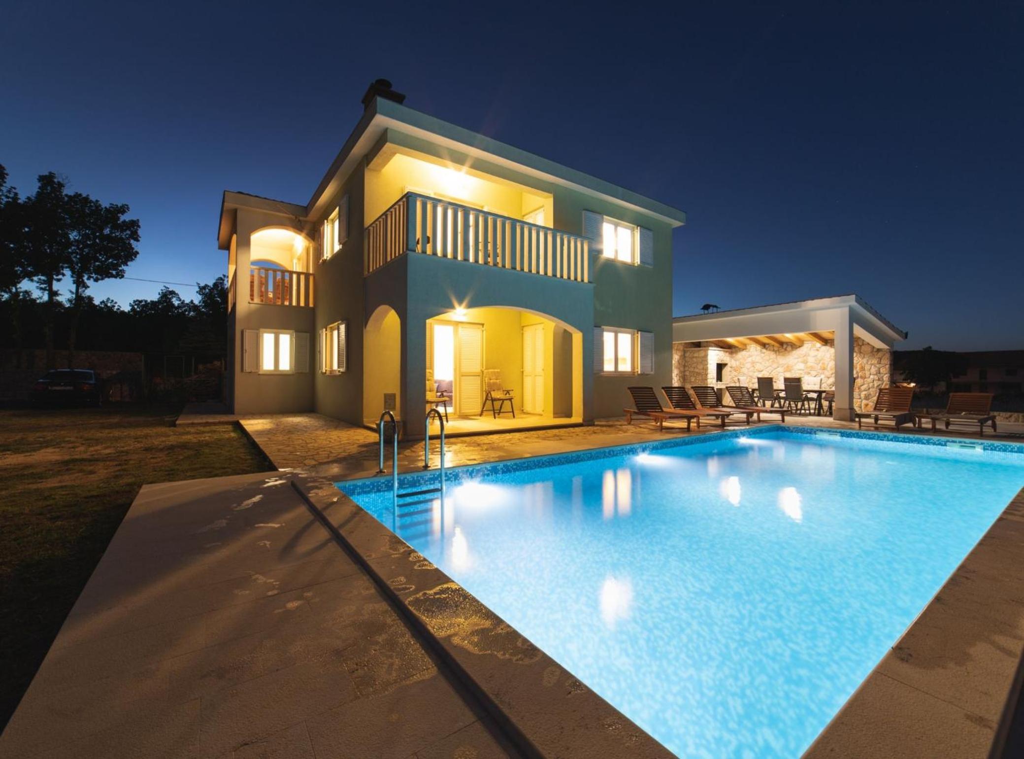 Idyllic Getaway Lovrec Villa with Pool view 2
