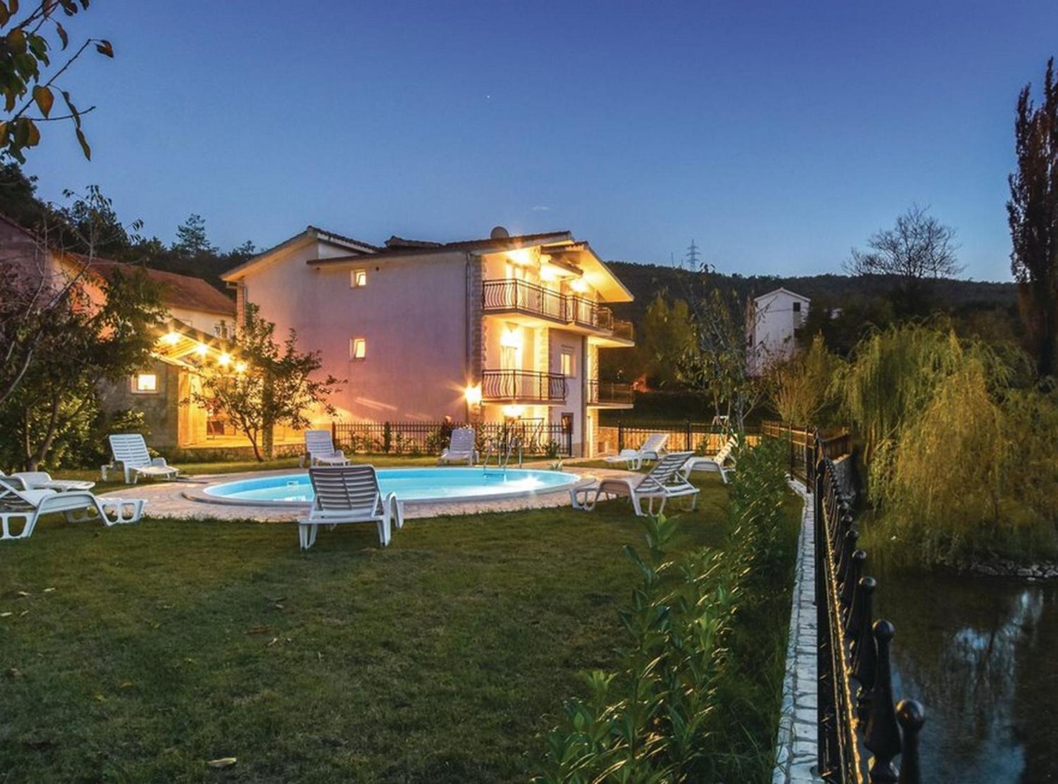Serene Villa with Pool, BBQ, and Authentic Tavern Surrounded by Nature view 4