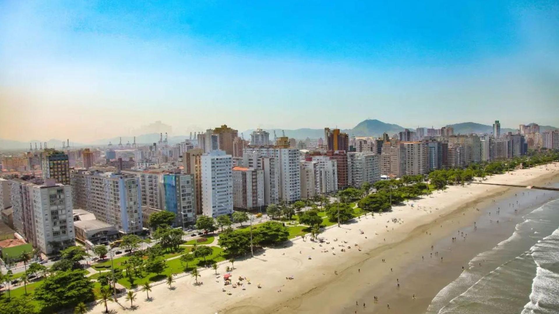 Apto completo no Embaré - Beira Mar - Ar - Garagem