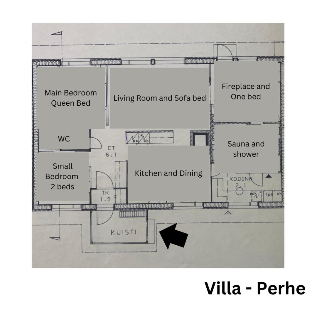 Villa Perhe in Salla-Kuusamo