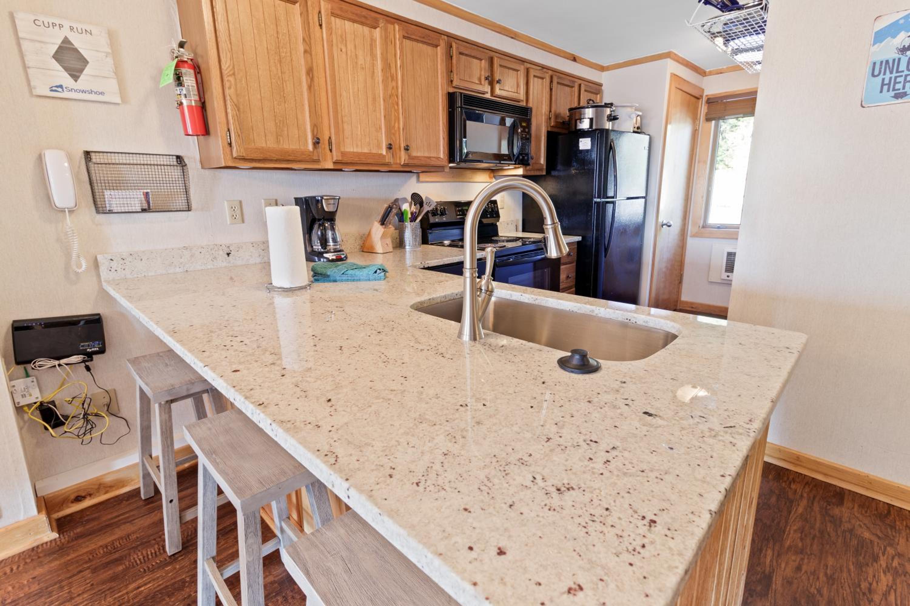 Powderidge 84 Quiet Townhome Deck Near Slopes WiFi EZ Parking view 2