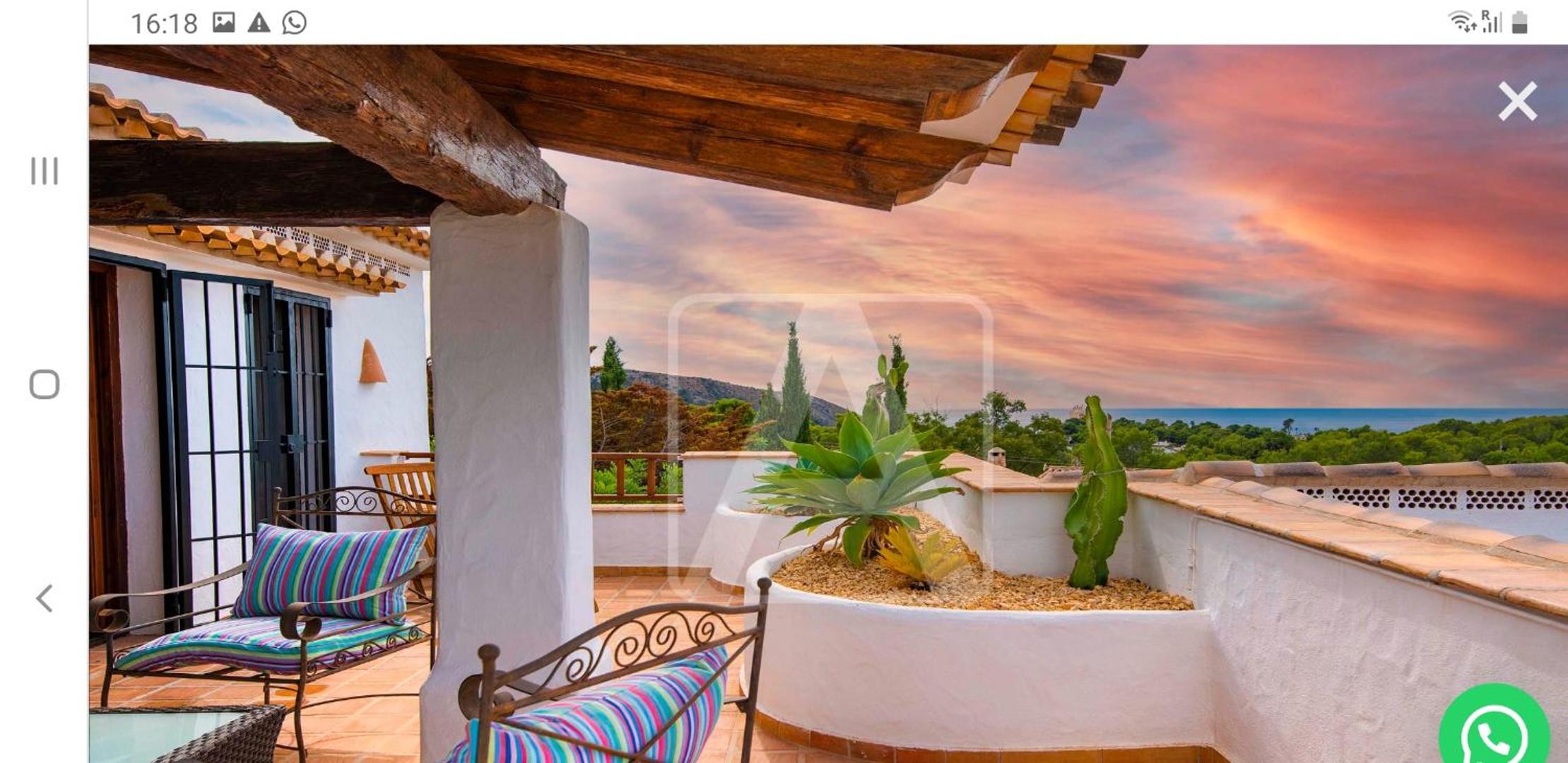 Villa style ibiza