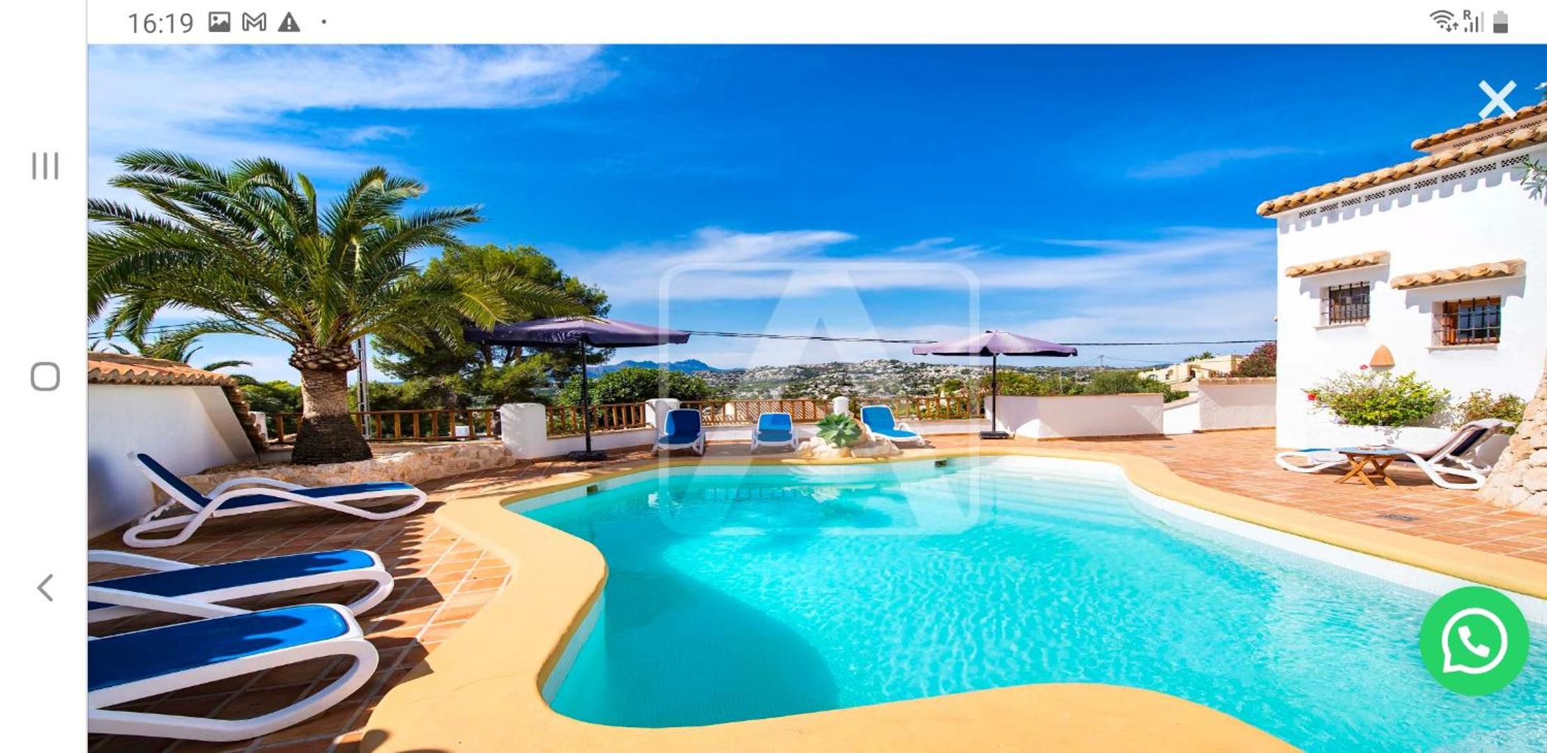 Villa style ibiza