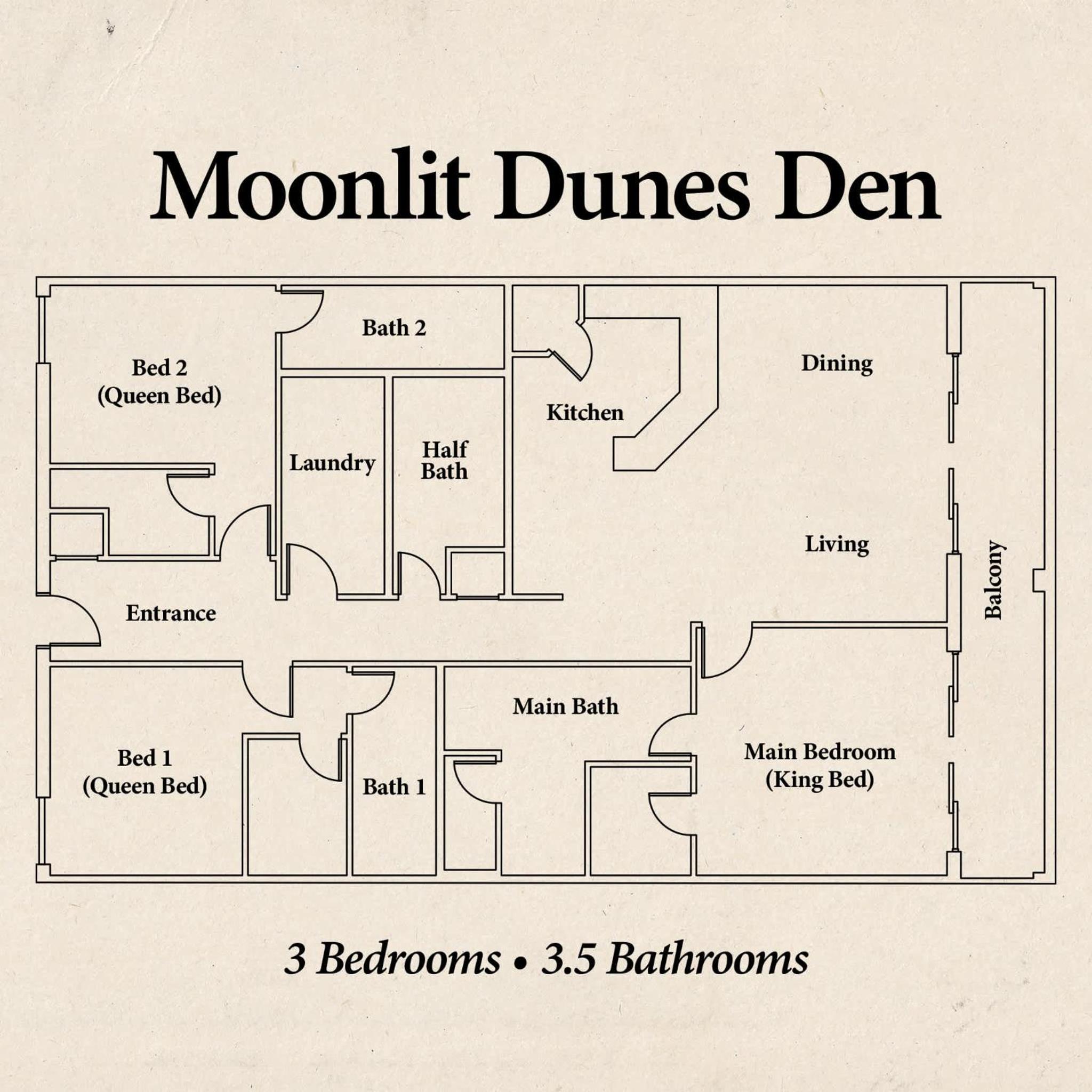 Moonlit Dunes Den view 2