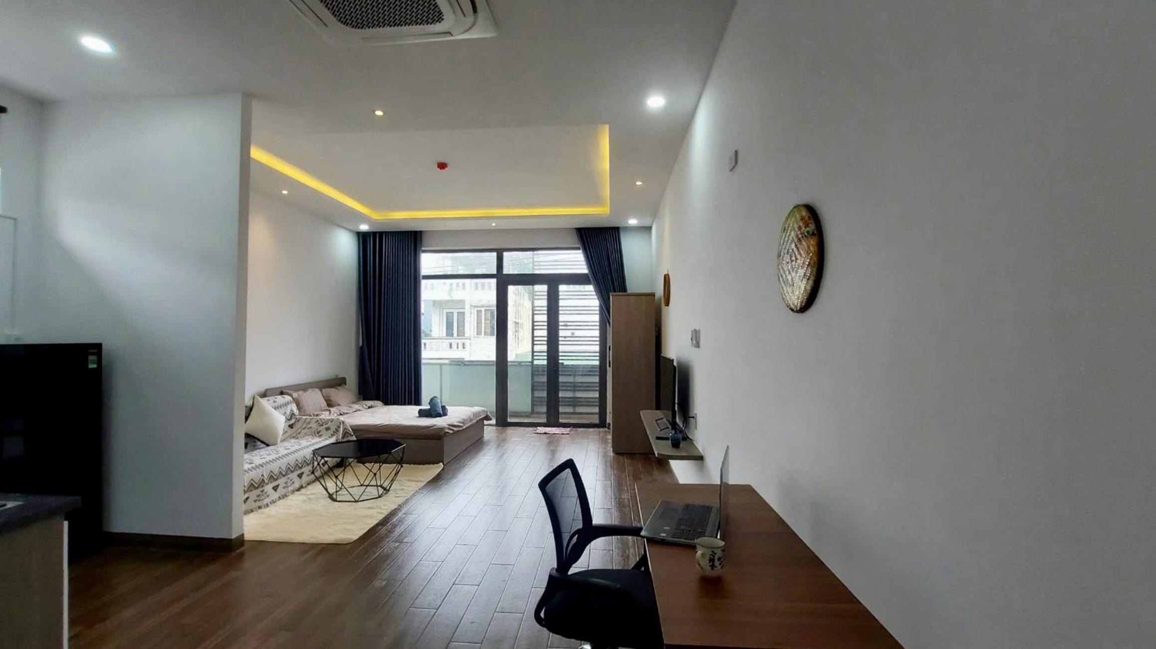 Cozy Eco Tamy Serviced Apartment in My An Beach Studio Balcony Rooftop