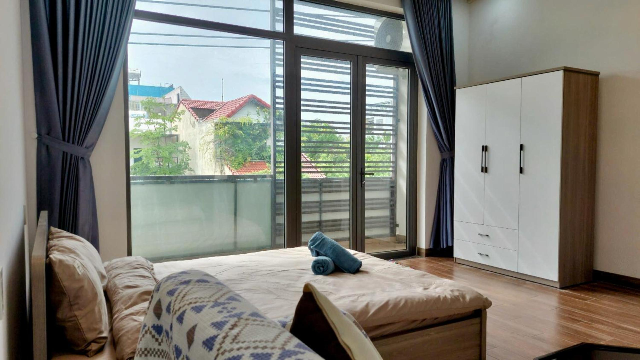 Cozy Eco Tamy Serviced Apartment in My An Beach Studio Balcony Rooftop