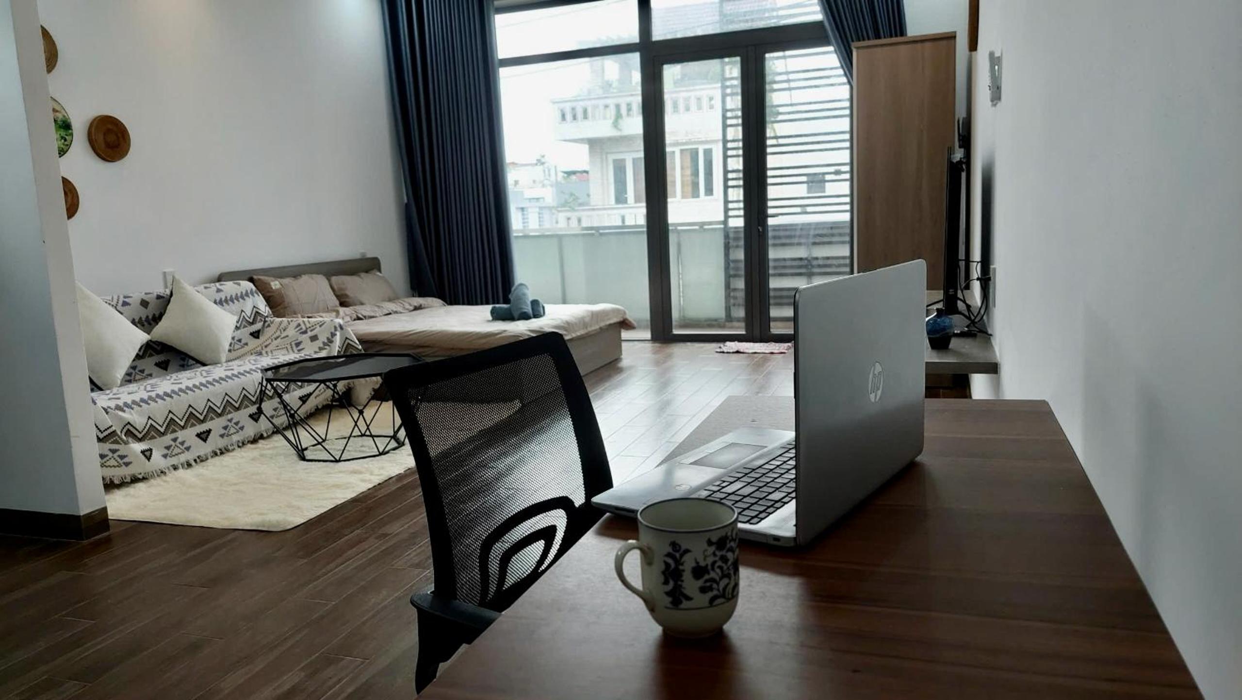 Cozy Eco Tamy Serviced Apartment in My An Beach Studio Balcony Rooftop