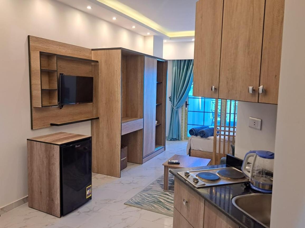 Hotel apartment with a private beach