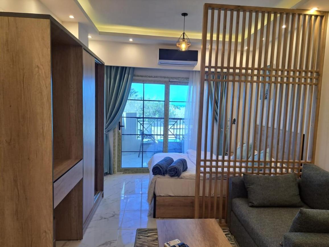 Hotel apartment with a private beach