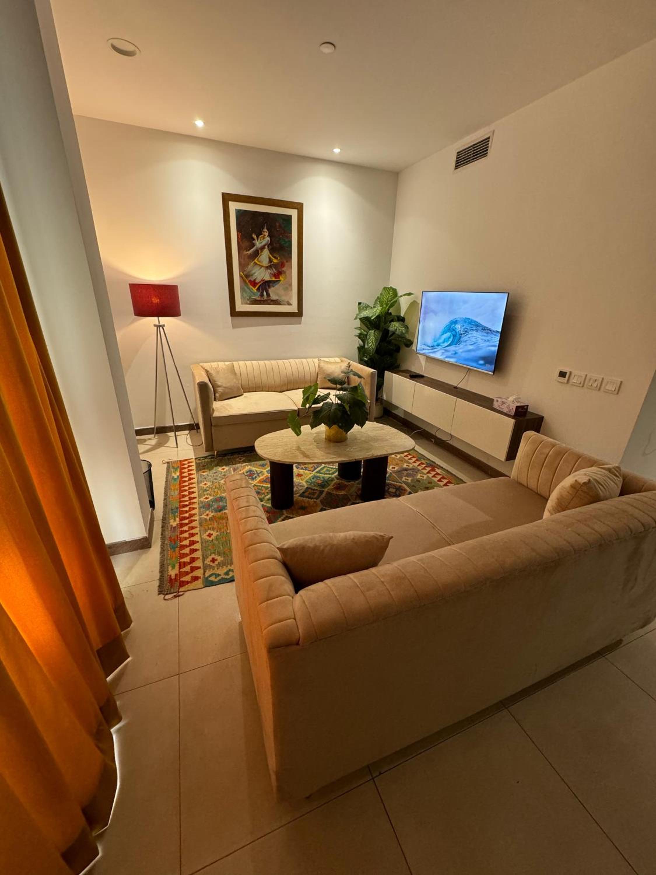 2BHK Duplex Luxury Pentasquare ZN Living view 5
